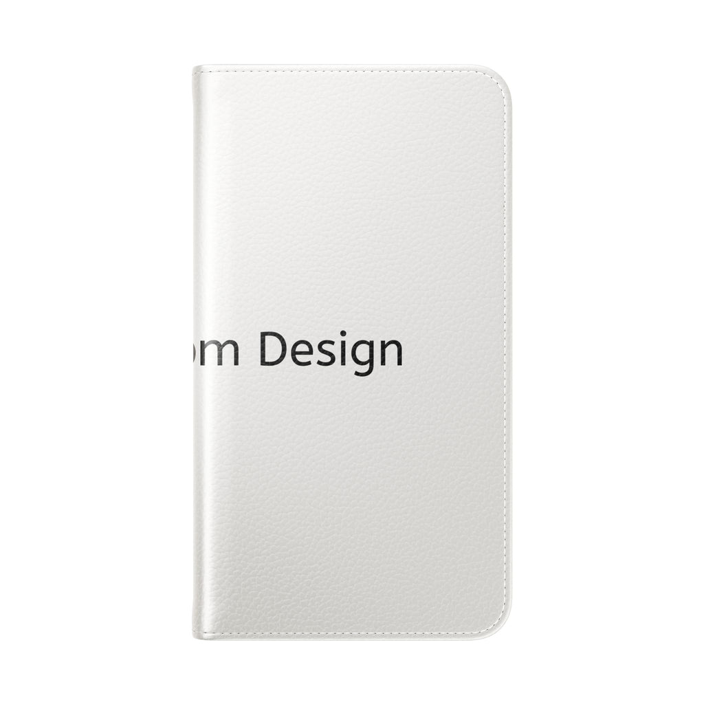 Custom Flip Phone Case — Personalized Wallet Folio with Card Slots