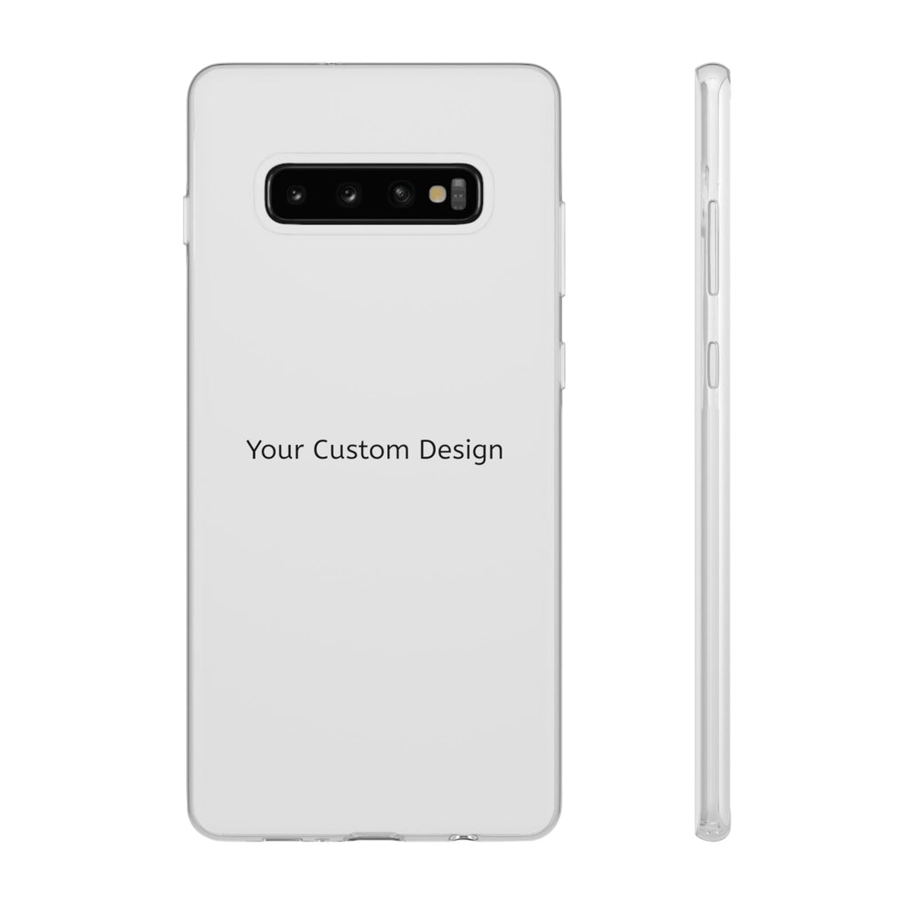 Custom Flexi Phone Case – Slim Clear Protective Phone Cover (Your Custom Design)