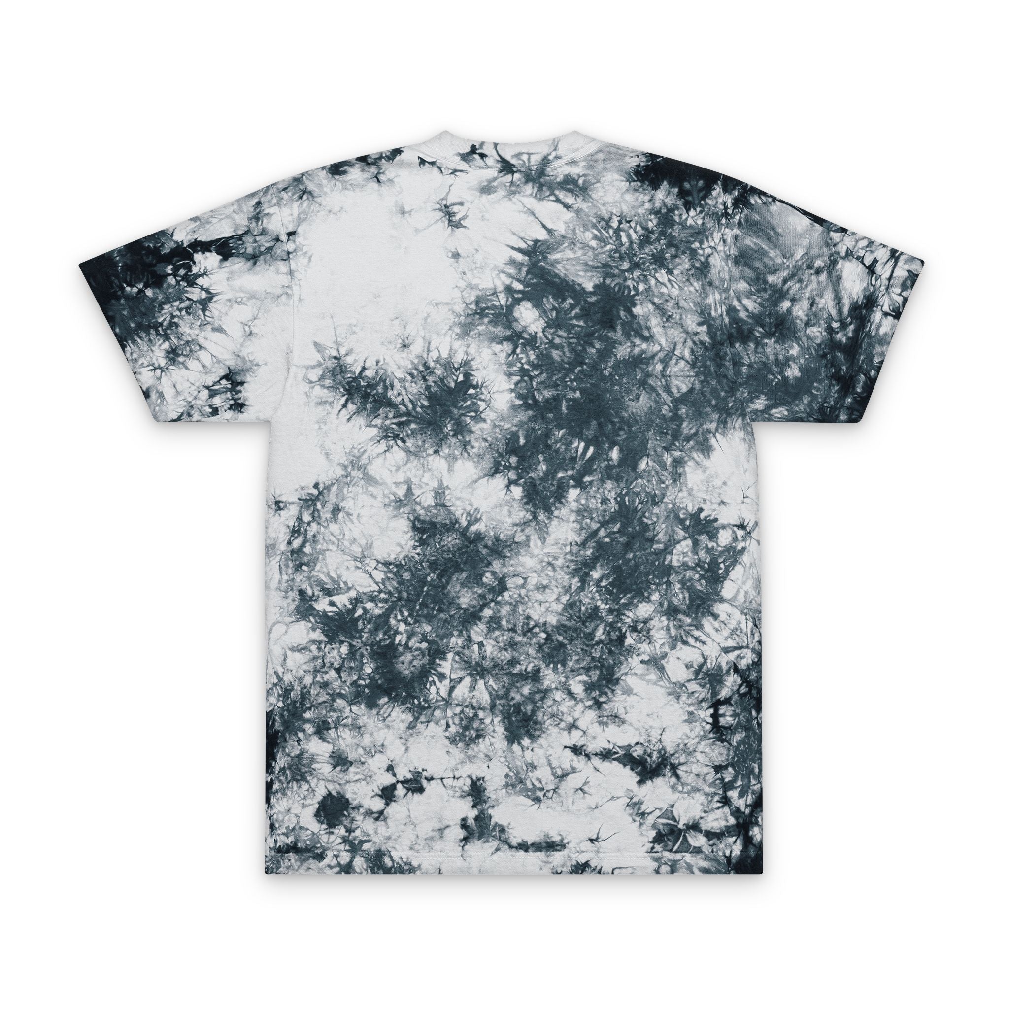 Tie-Dye Spiral Embroidered Oversized T-Shirt – Rainbow Retro Vibe