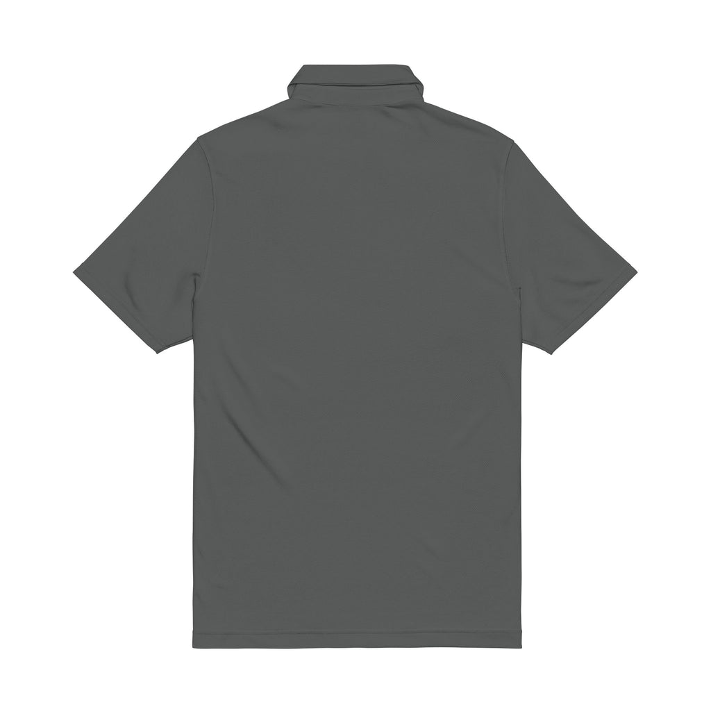 Embroidered White Men's Performance Polo — Under Armour Style