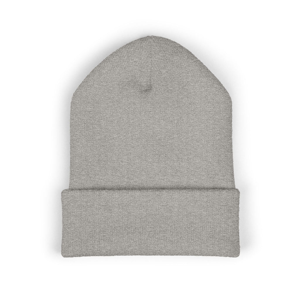 Embroidered Classic Cuffed Beanie — Custom Text Knit Hat