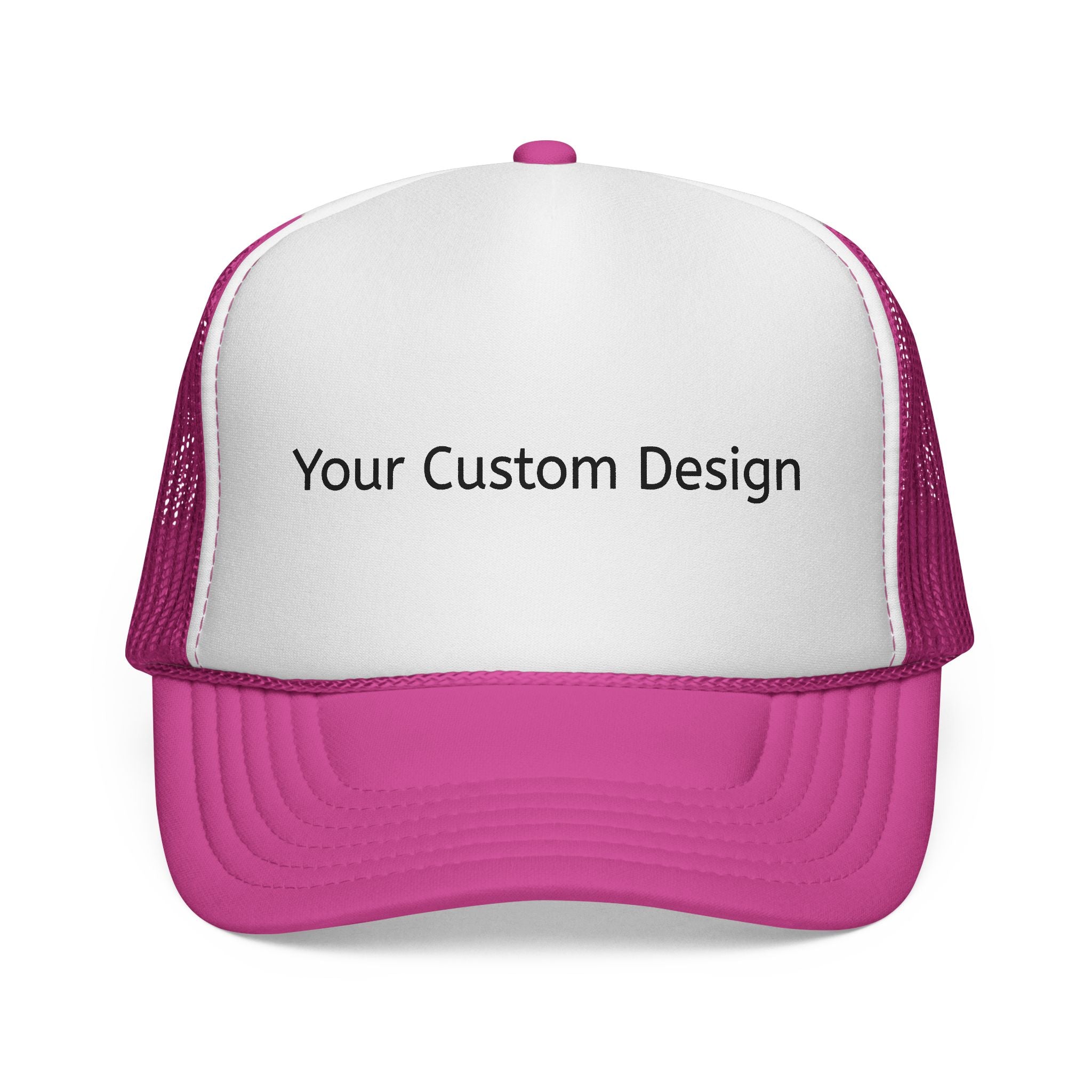 Custom Trucker Cap — Personalized Mesh Baseball Hat