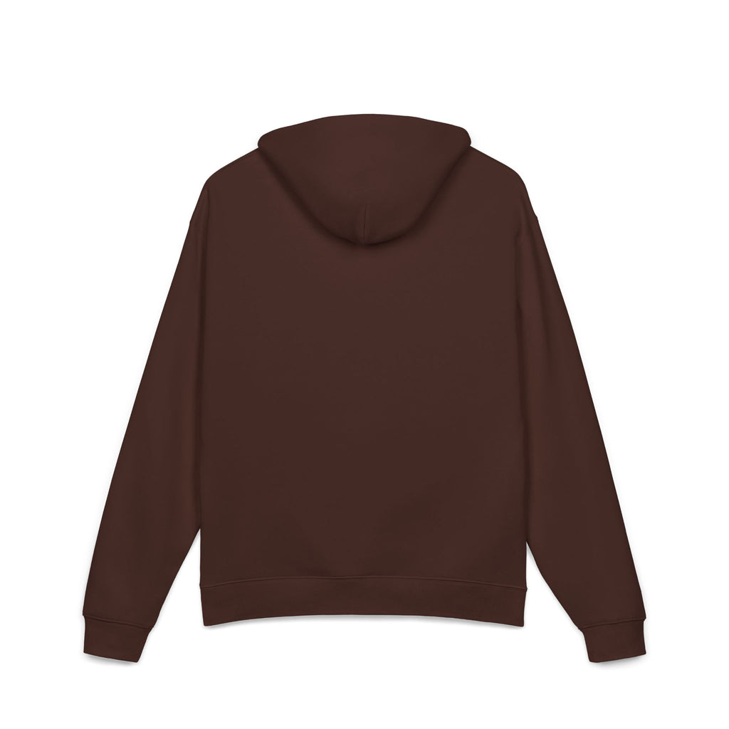 Relaxed Hoodie - Minimal Custom Text Chest Hoodie