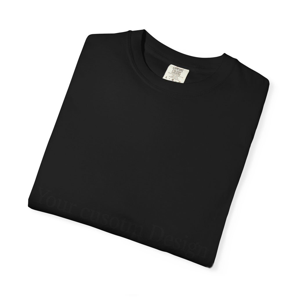 Custom Garment-Dyed T-Shirt — Personalized White Tee for Everyday Wear