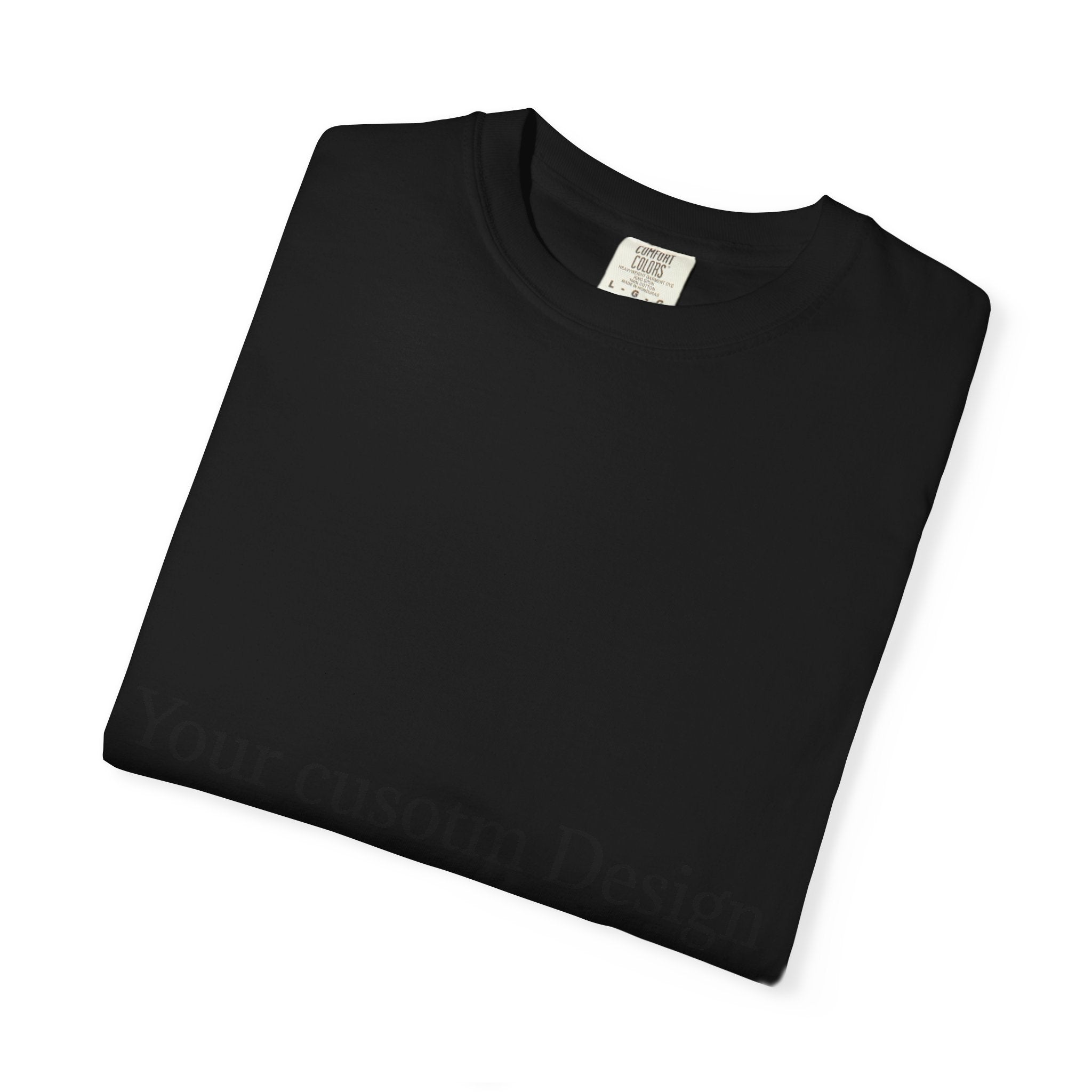 Custom Garment-Dyed T-Shirt — Personalized White Tee for Everyday Wear