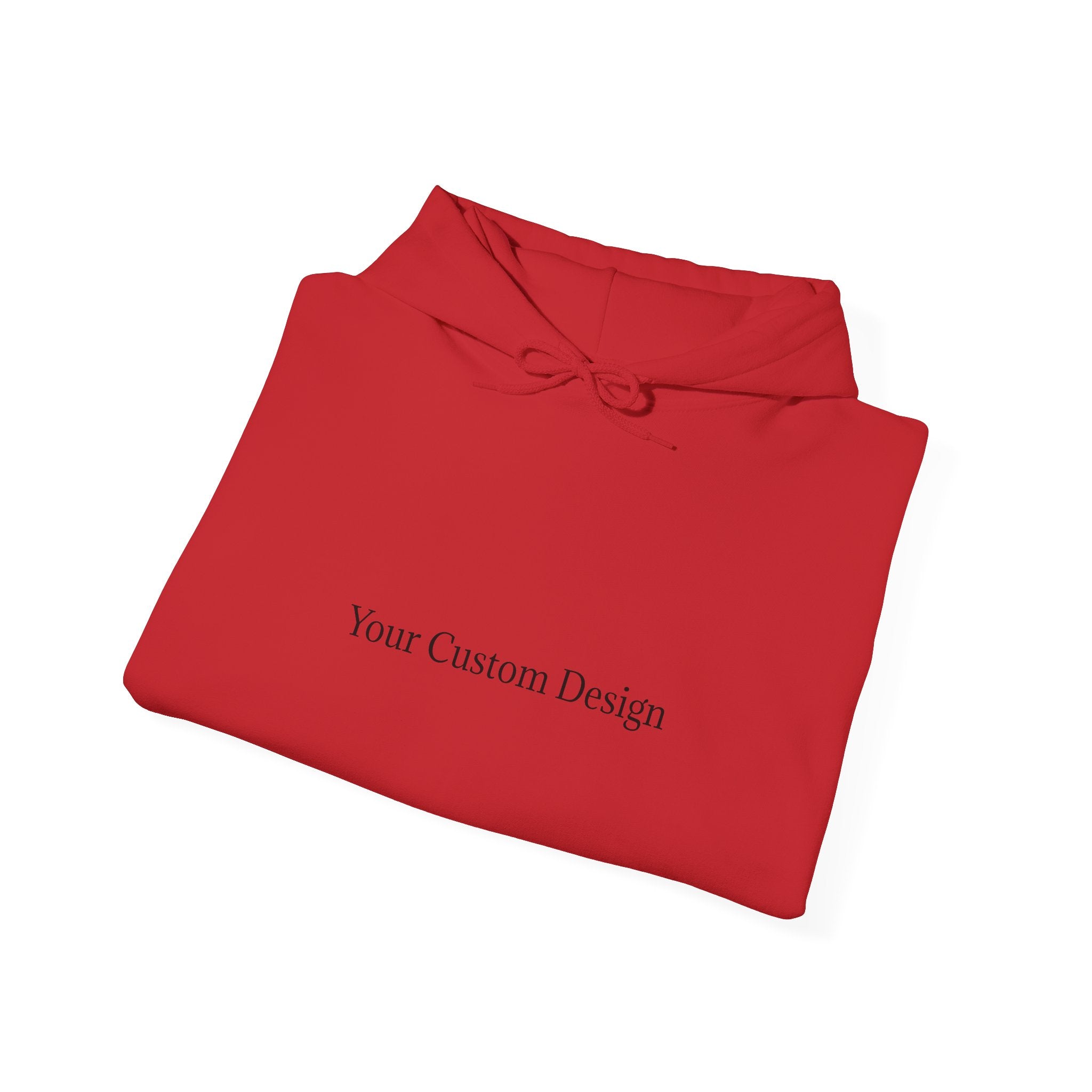 Minimal Custom Text Hoodie — Your Custom Design