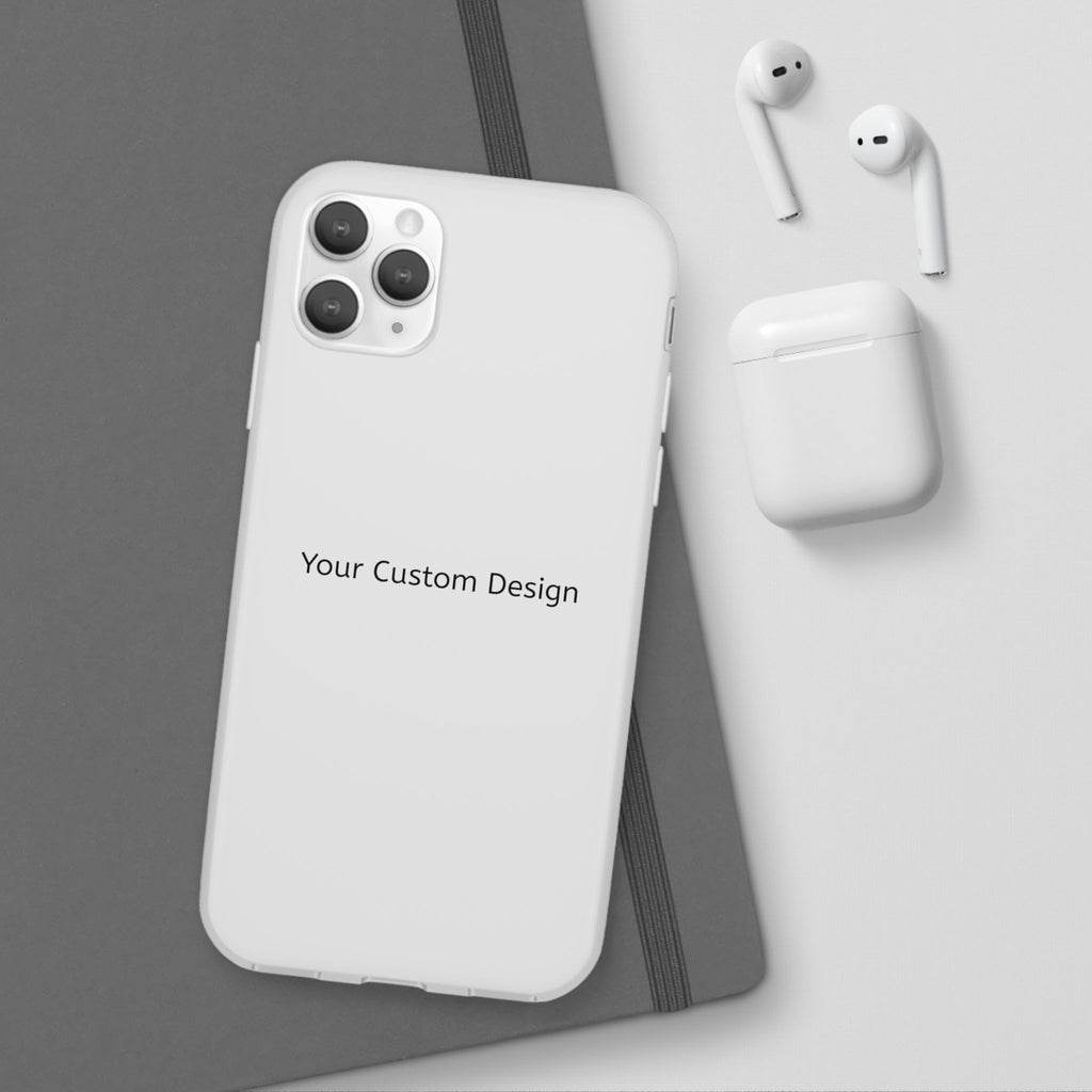 Custom Flexi Phone Case – Slim Clear Protective Phone Cover (Your Custom Design)