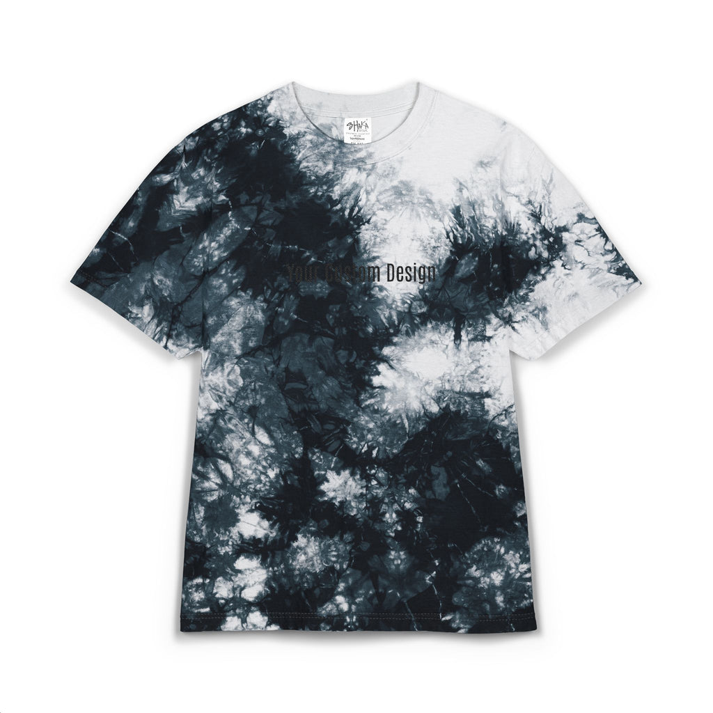 Tie-Dye Spiral Embroidered Oversized T-Shirt – Rainbow Retro Vibe
