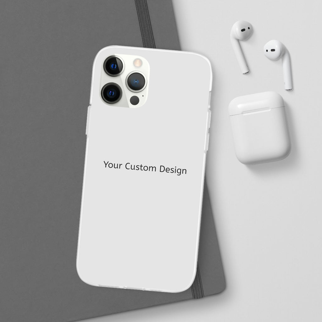 Custom Flexi Phone Case – Slim Clear Protective Phone Cover (Your Custom Design)