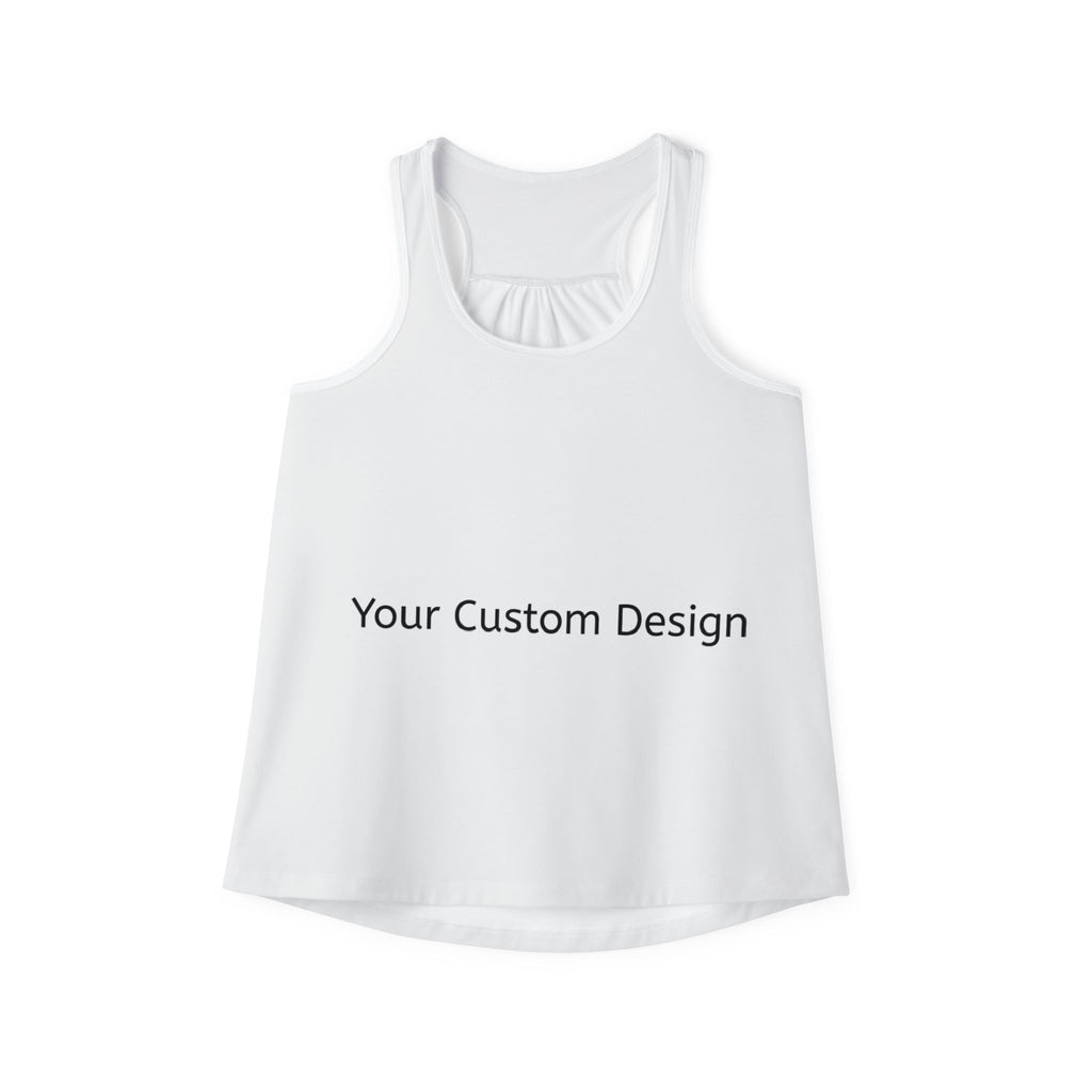 Women's Relaxed Racerback Tank Top — Custom Design Printable