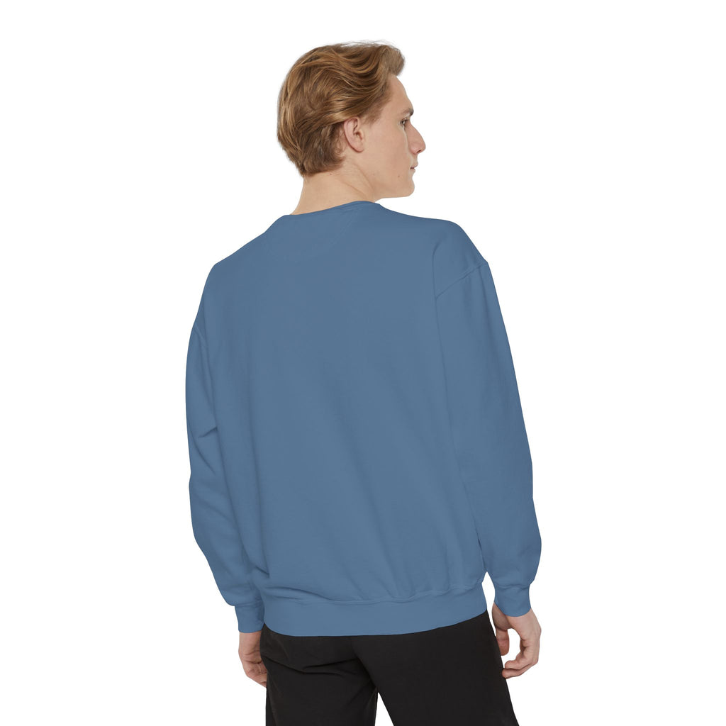 Garment-Dyed Sweatshirt — Customizable Classic Crewneck