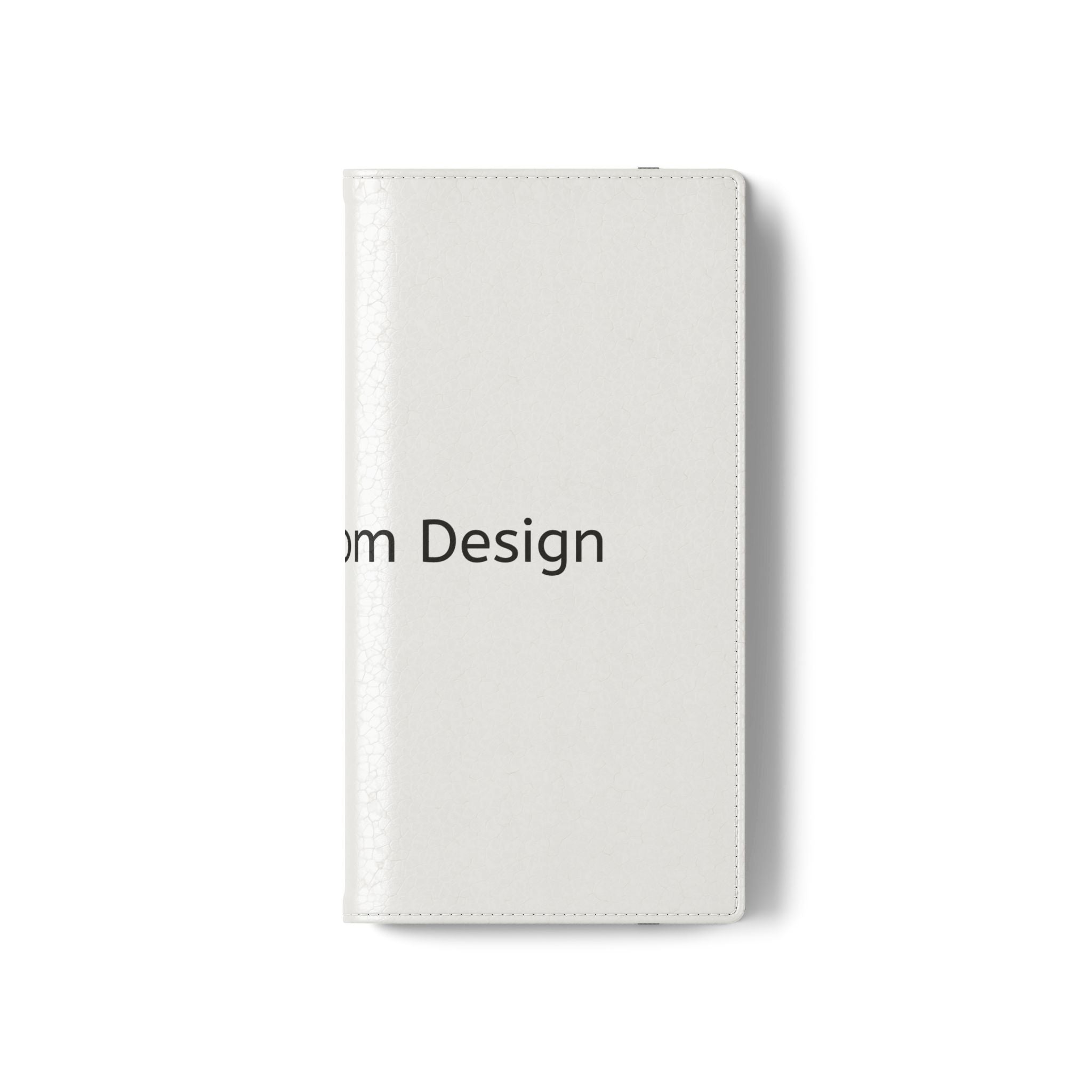 Custom Flip Phone Case — Personalized Wallet Folio with Card Slots