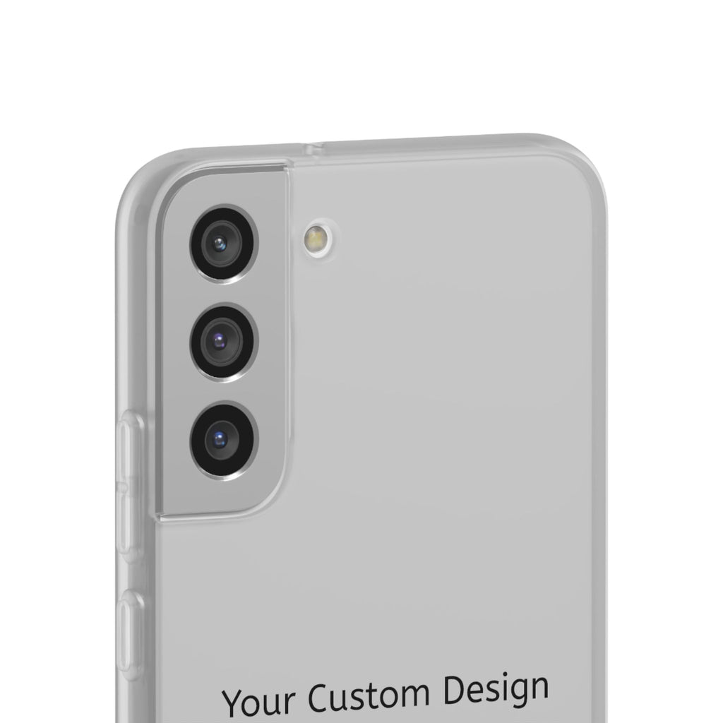 Custom Flexi Phone Case – Slim Clear Protective Phone Cover (Your Custom Design)