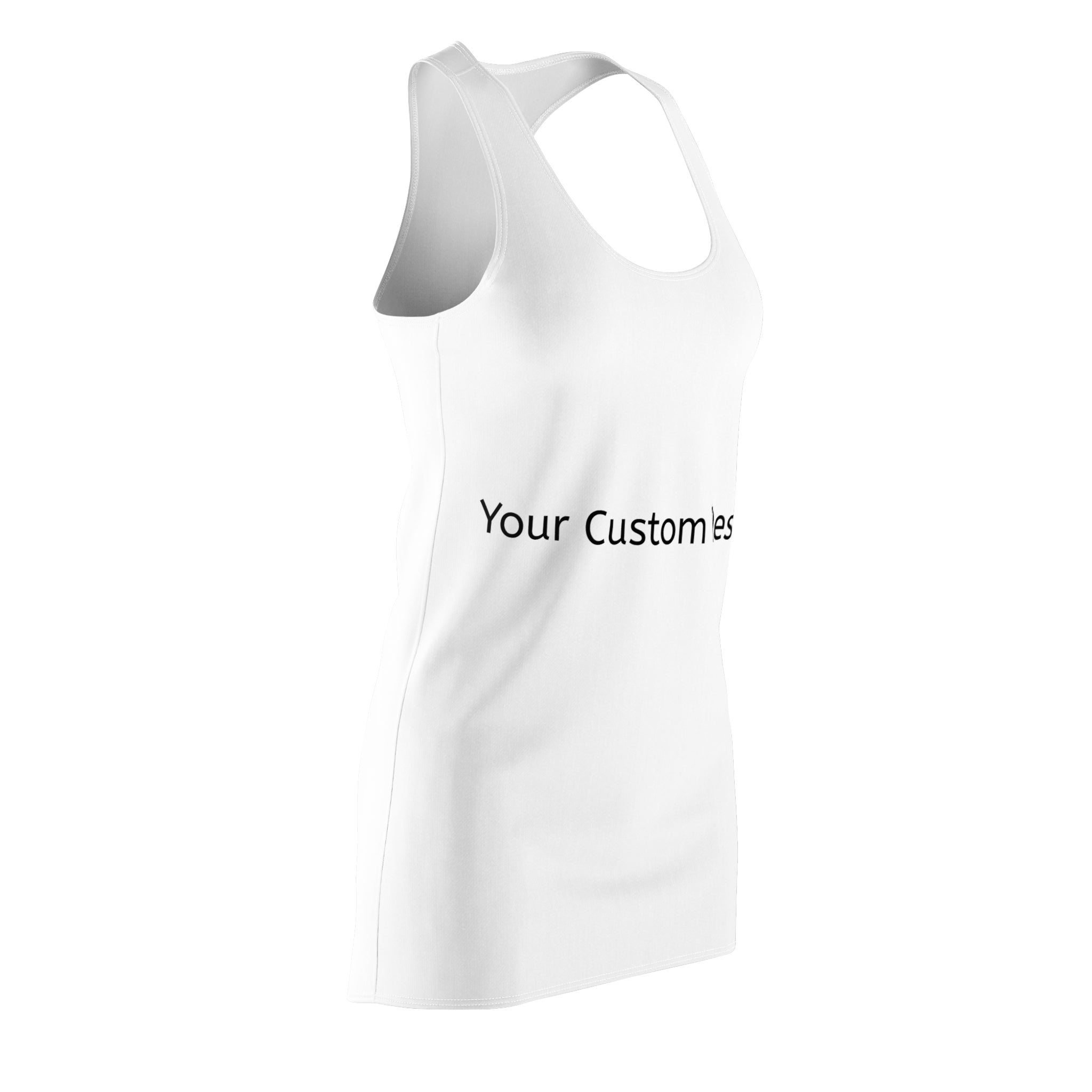 Custom Racerback Dress — Women's All-Over Print Summer Dress