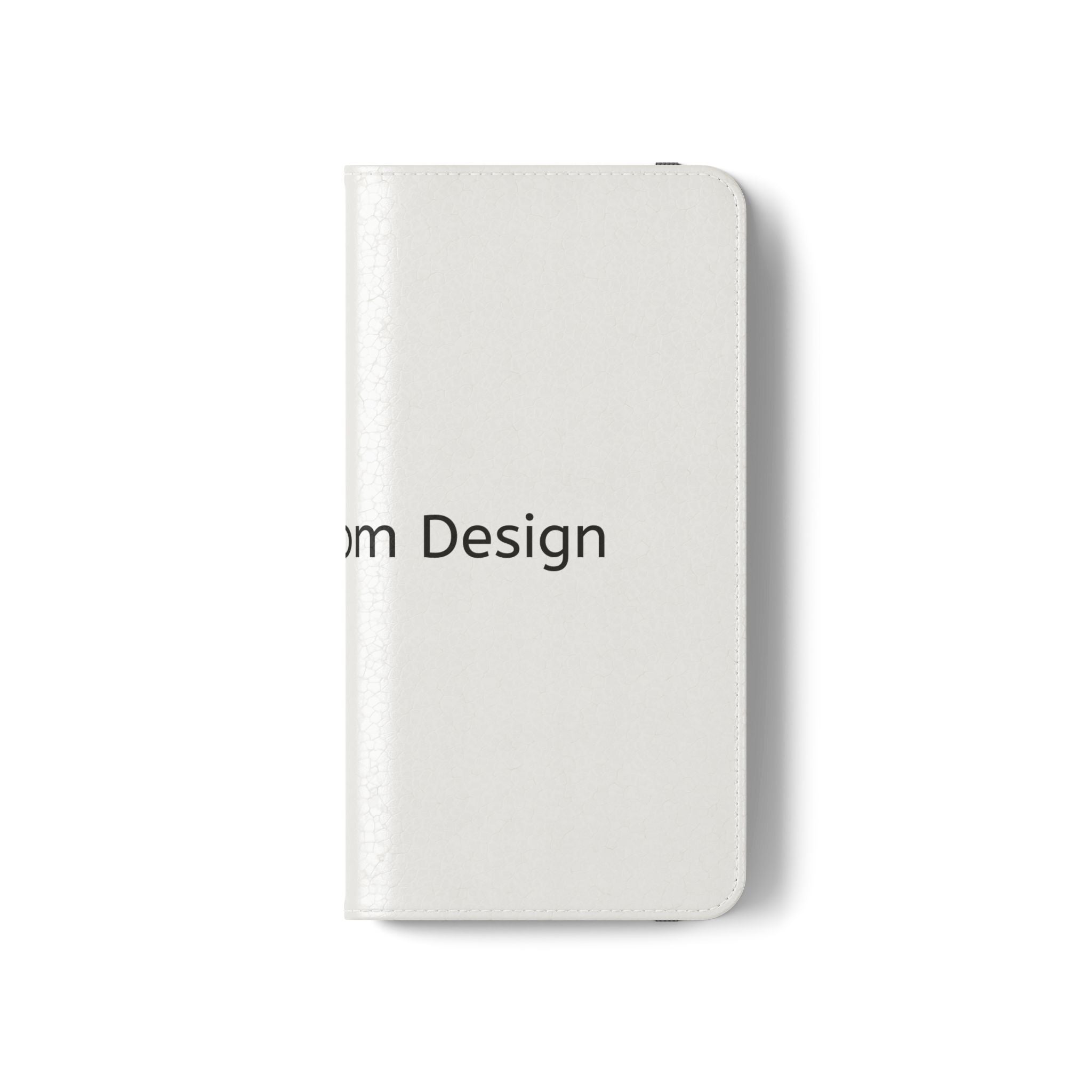Custom Flip Phone Case — Personalized Wallet Folio with Card Slots