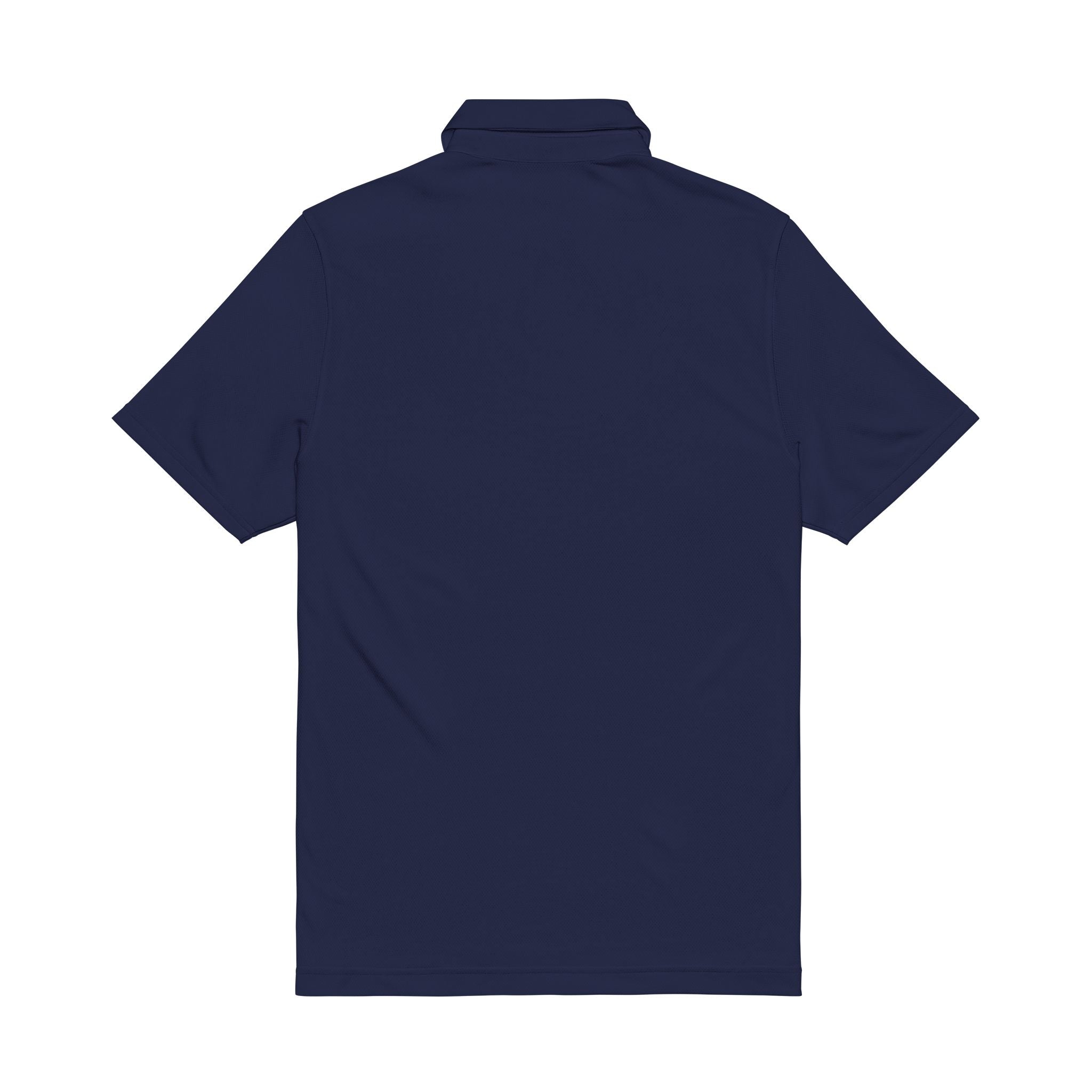 Embroidered White Men's Performance Polo — Under Armour Style