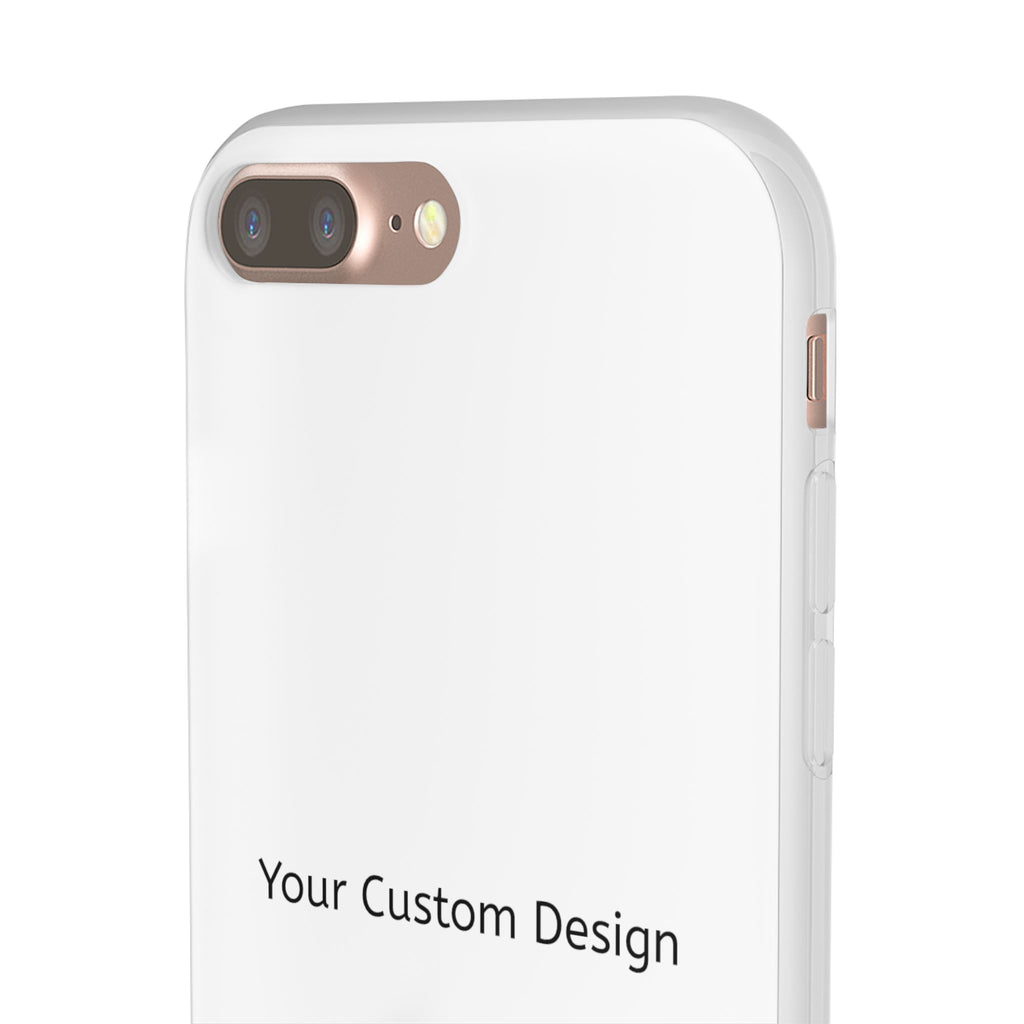 Custom Flexi Phone Case – Slim Clear Protective Phone Cover (Your Custom Design)