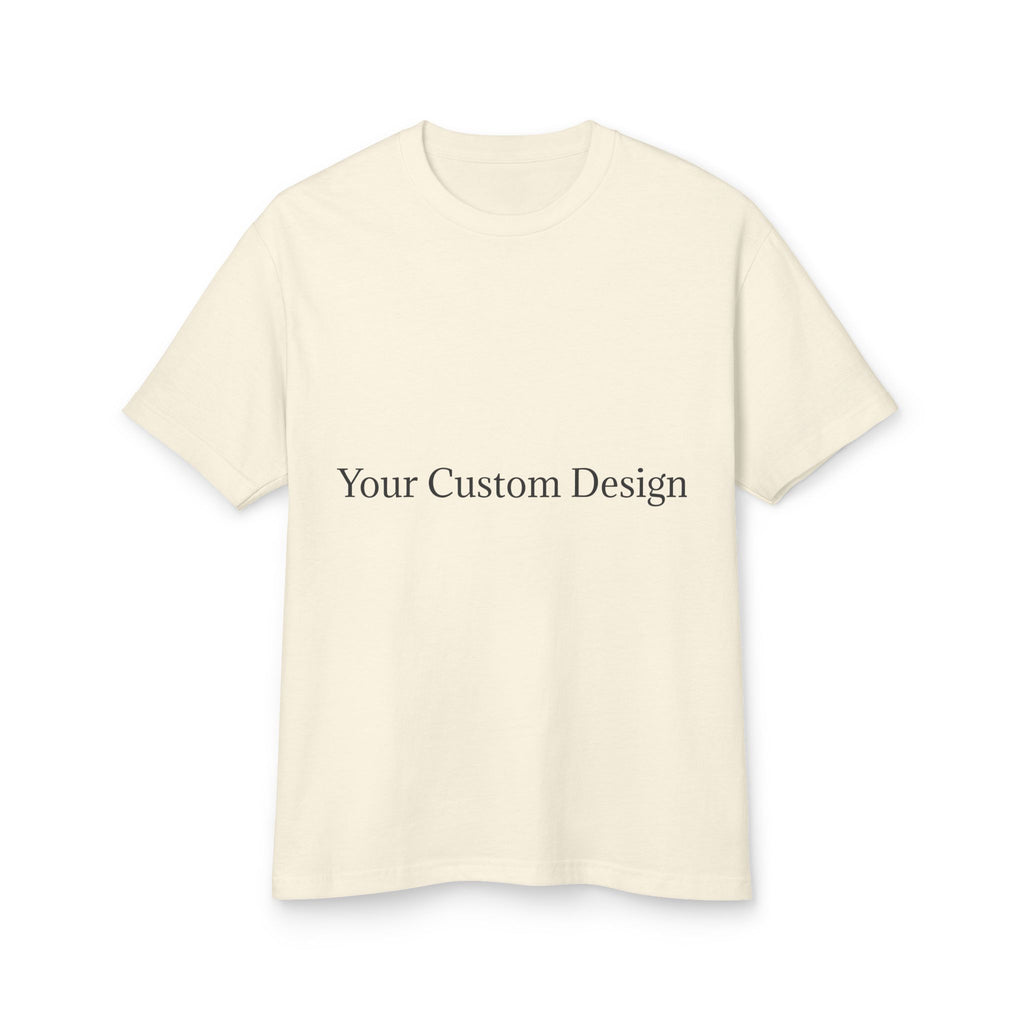 Heavyweight Garment-Dyed Cotton Tee — Custom Design Shirt