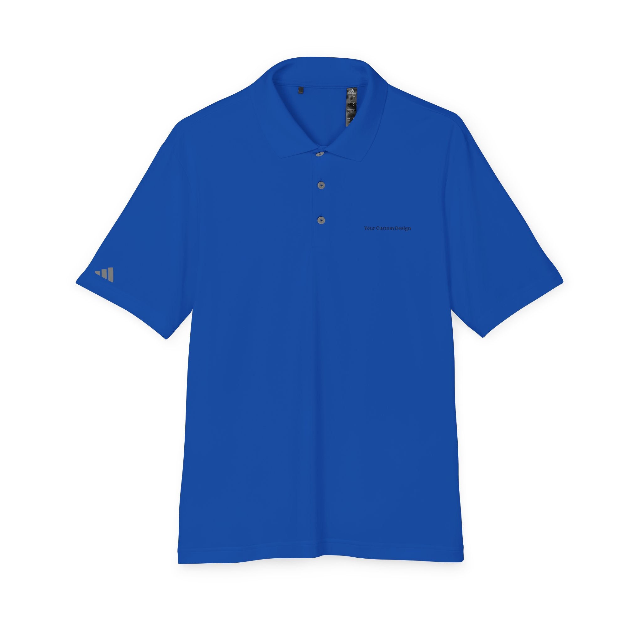 Performance Polo Shirt — Lightweight White Adidas-Inspired Golf & Activewear