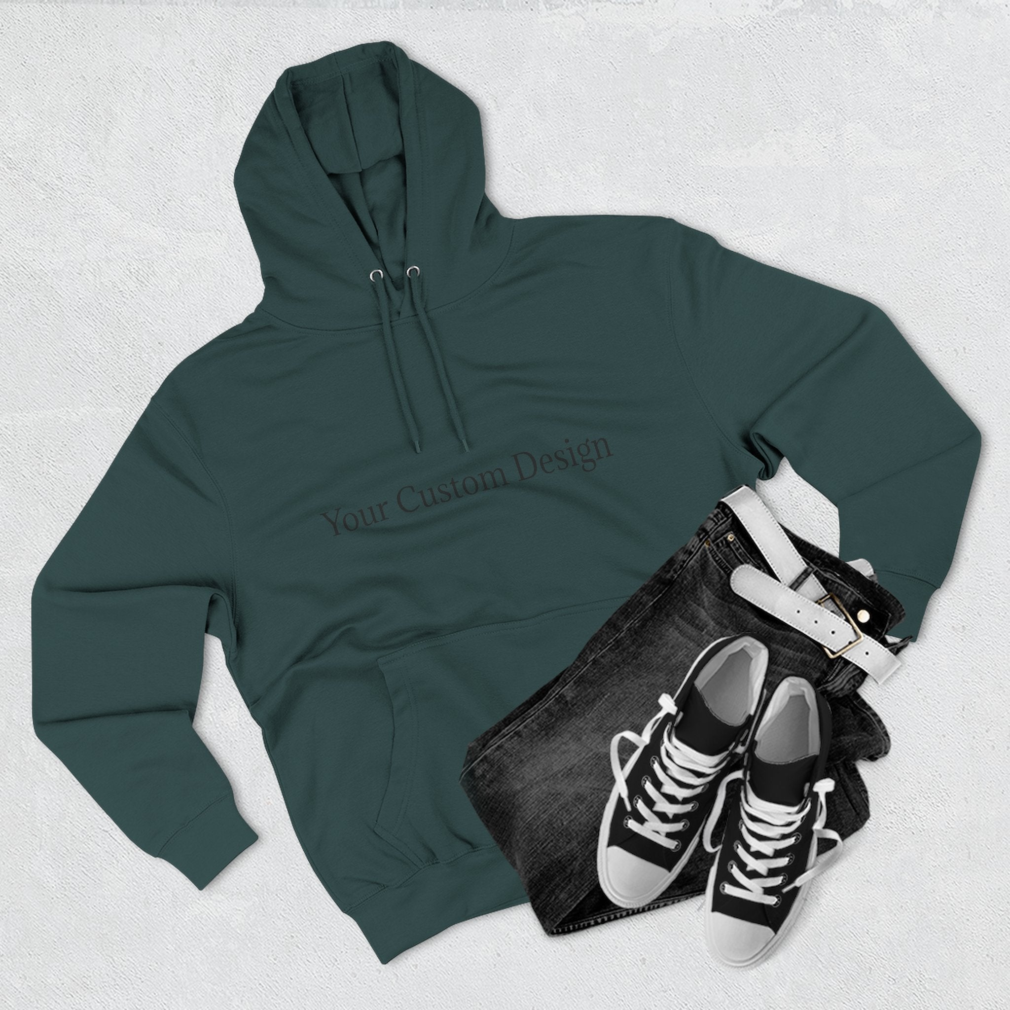 Classic Fleece Hoodie - Custom Design Ready