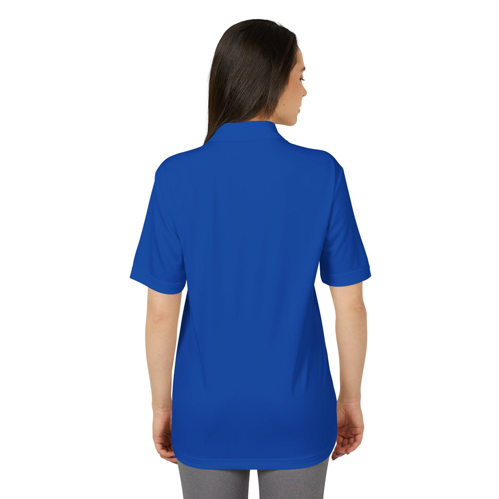 Performance Polo Shirt — Lightweight White Adidas-Inspired Golf & Activewear