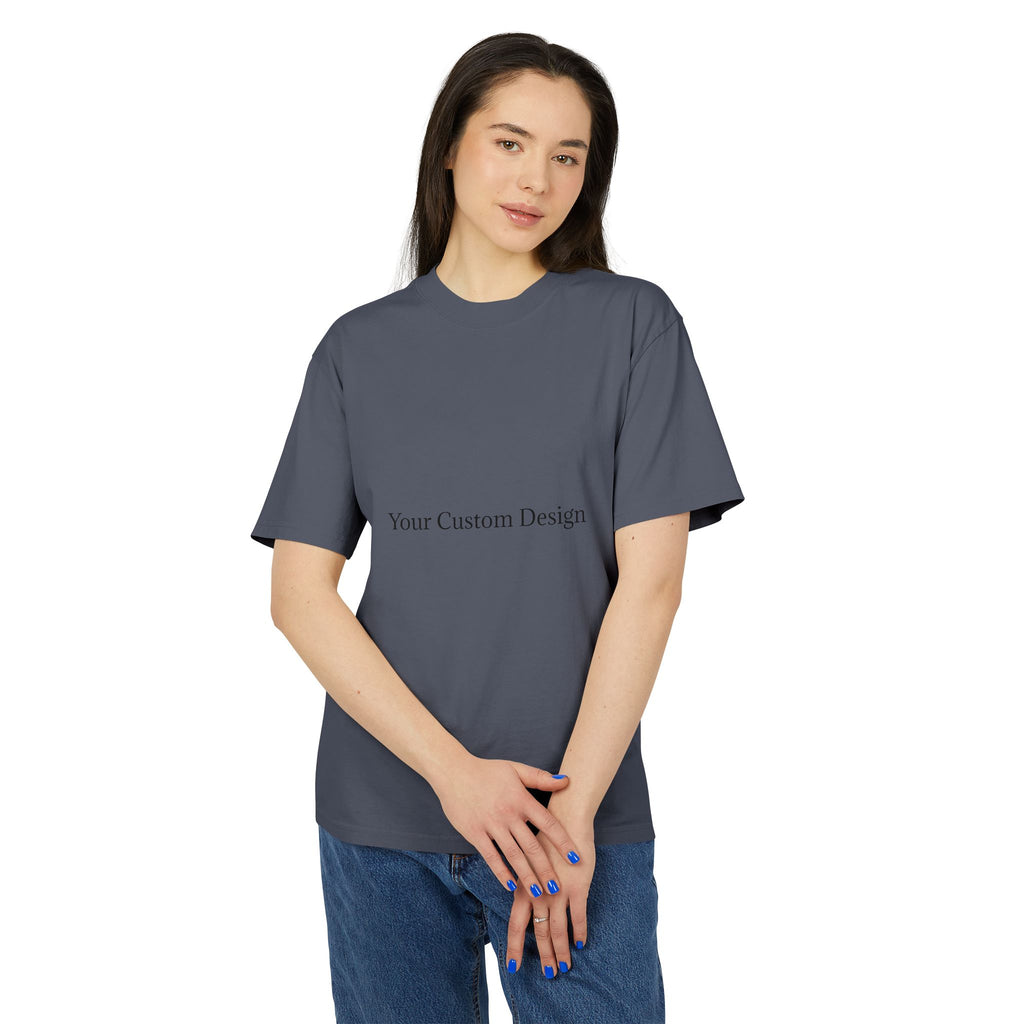 Custom Graphic Tee — Vintage Faded Crewneck Shirt