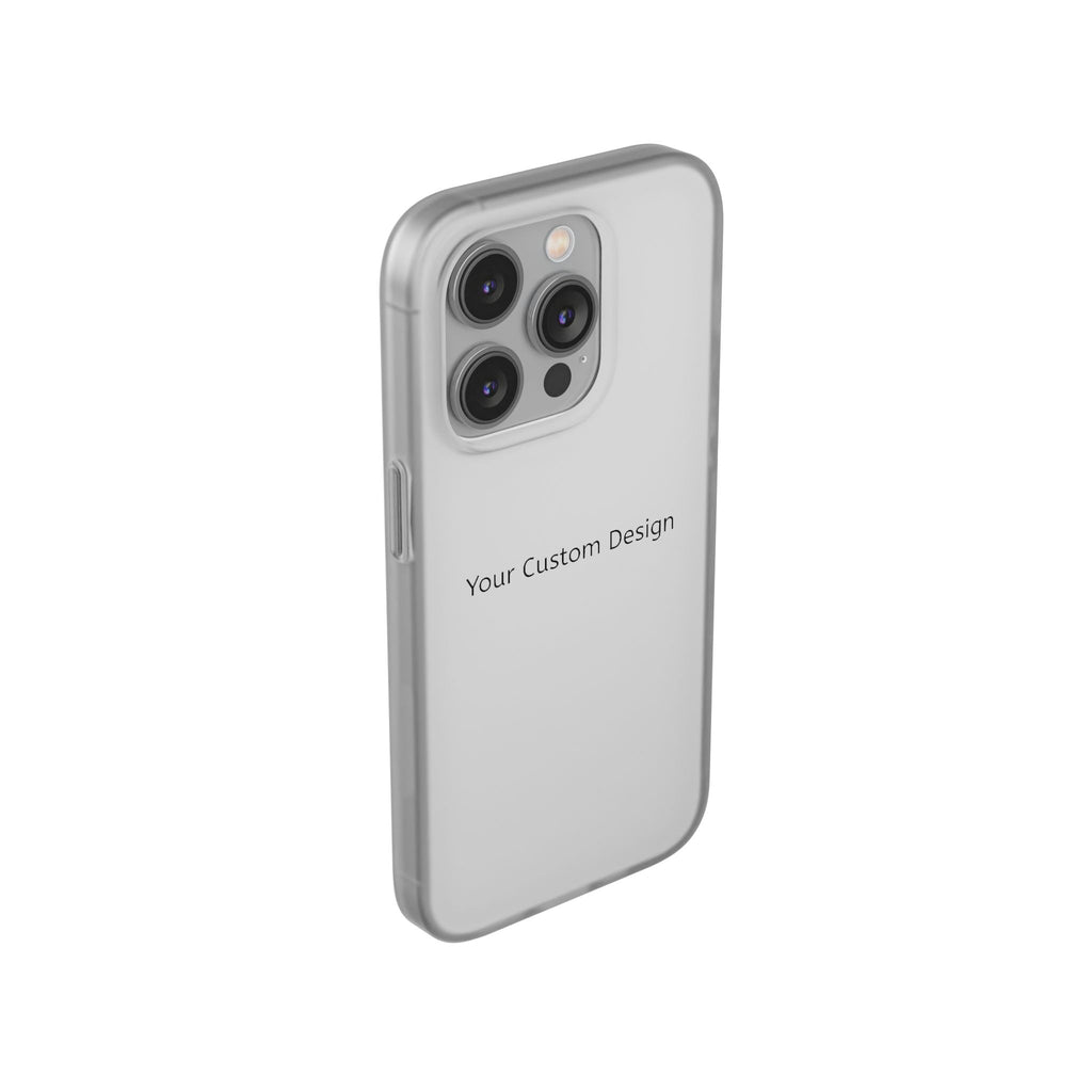 Custom Flexi Phone Case – Slim Clear Protective Phone Cover (Your Custom Design)
