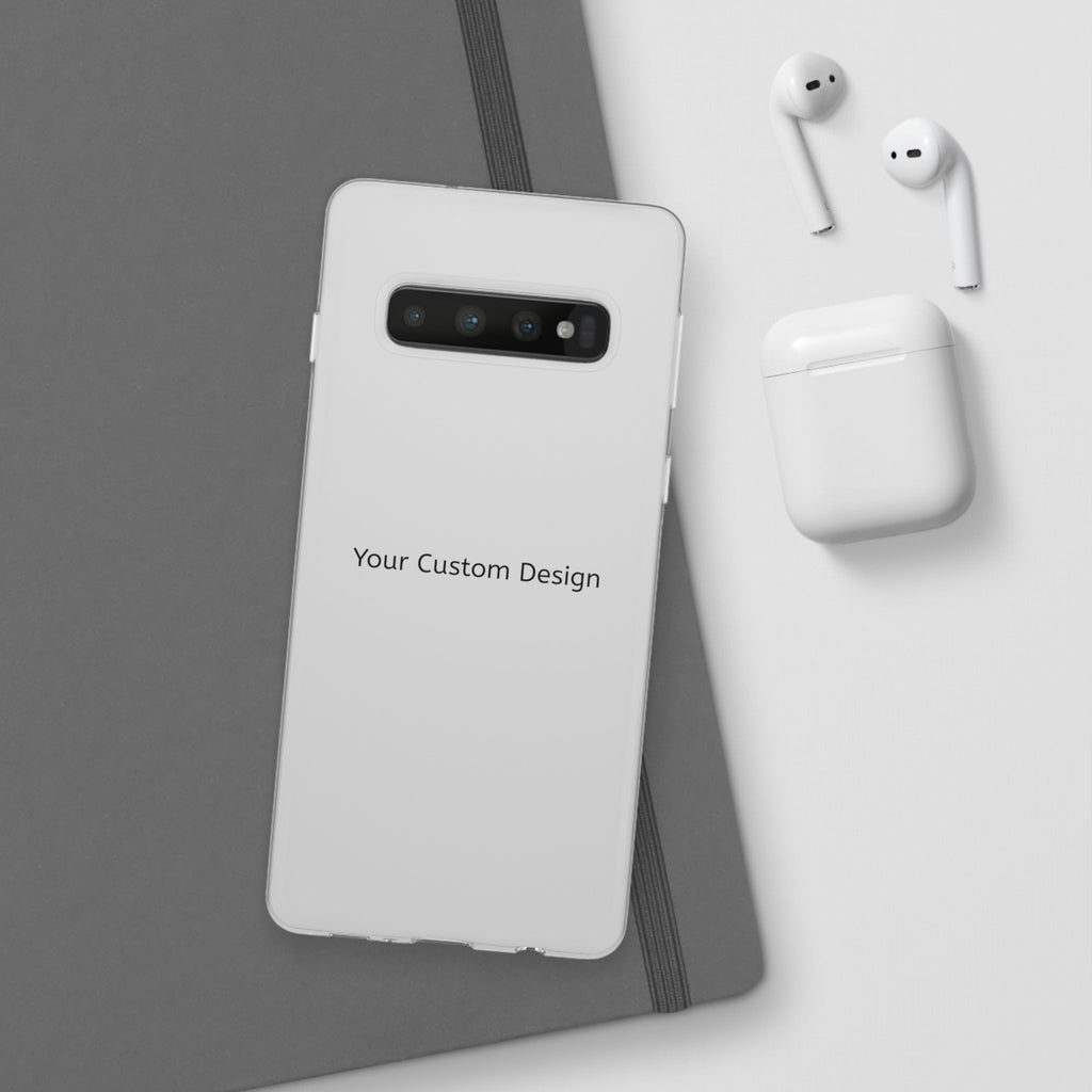 Custom Flexi Phone Case – Slim Clear Protective Phone Cover (Your Custom Design)