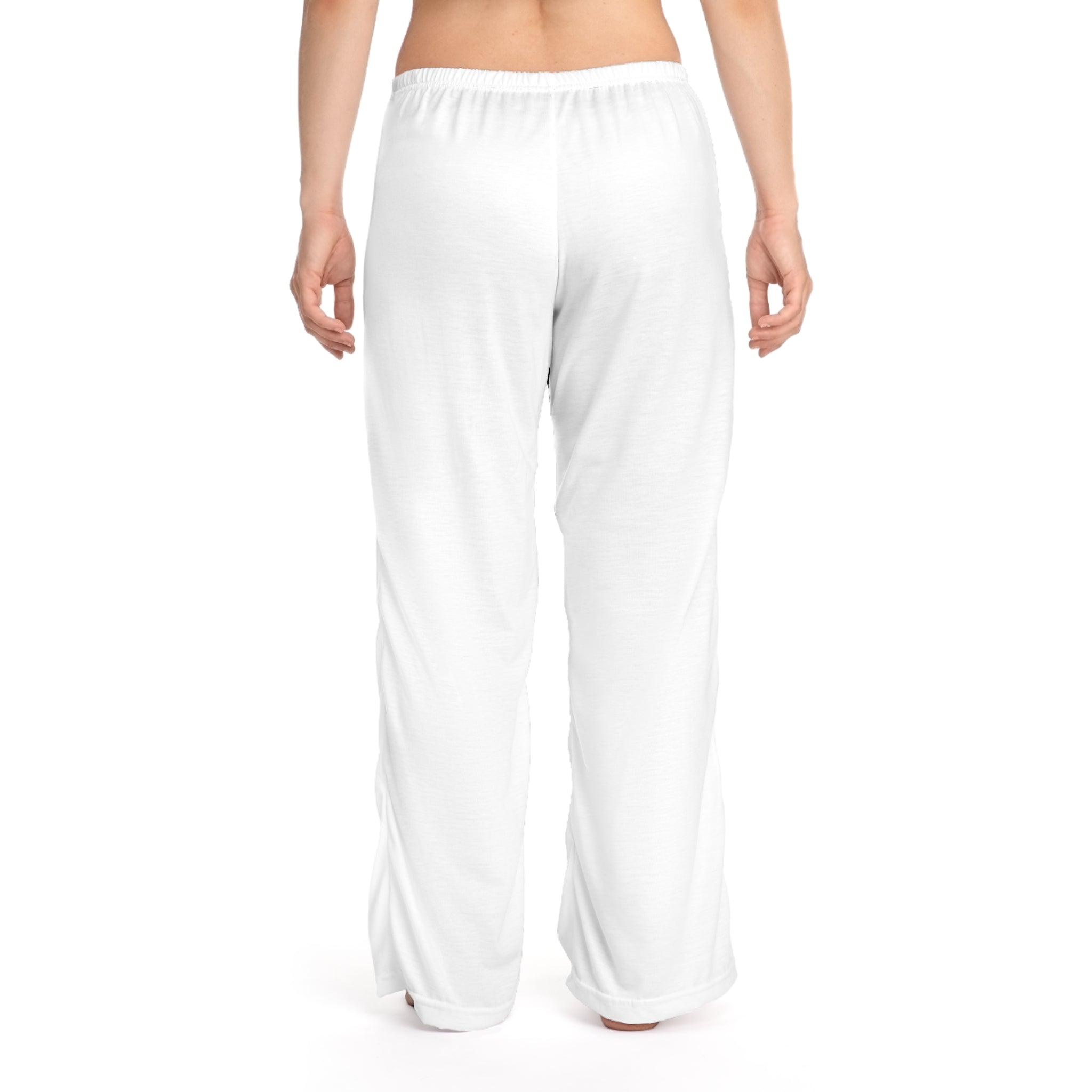 Personalized Women's Pajama Pants — Custom Text Lounge Sleepwear