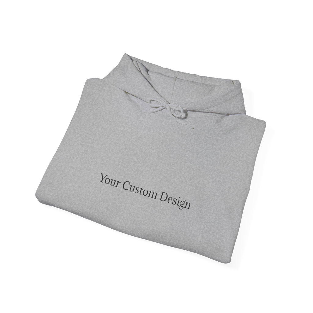 Minimal Custom Text Hoodie — Your Custom Design