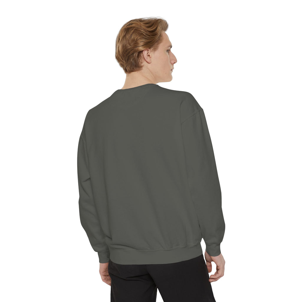 Garment-Dyed Sweatshirt — Customizable Classic Crewneck