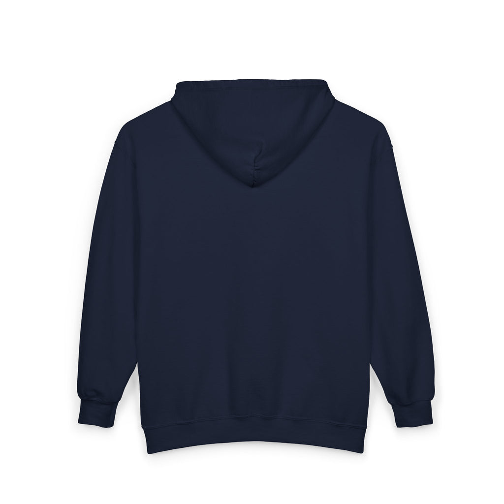 Black Full-Zip Hoodie — Classic Casual Zip-Up Sweatshirt