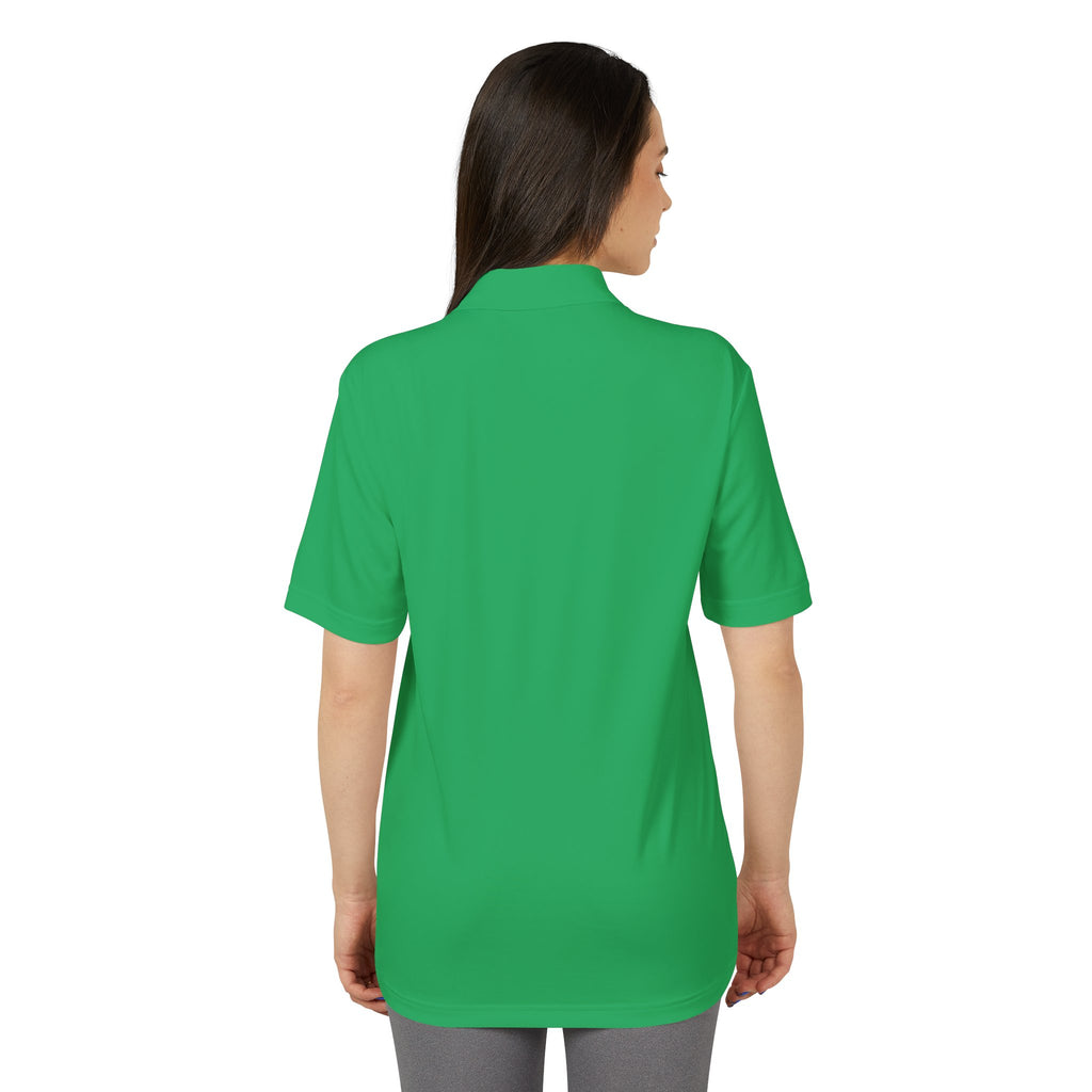 Performance Polo Shirt — Lightweight White Adidas-Inspired Golf & Activewear