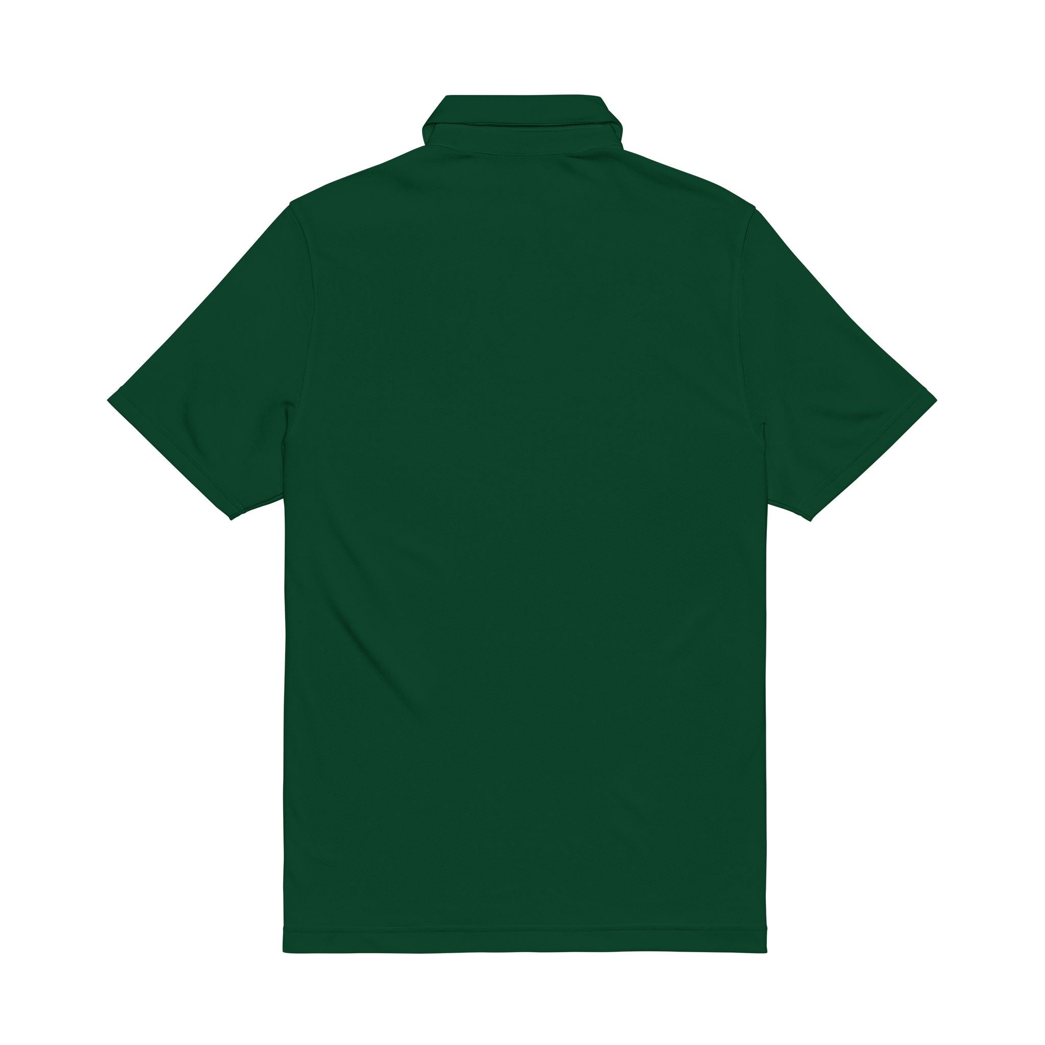 Embroidered White Men's Performance Polo — Under Armour Style