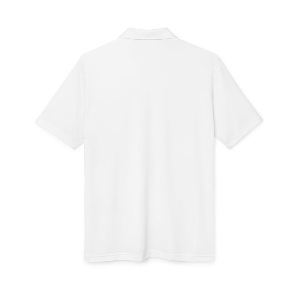 Performance Polo Shirt — Lightweight White Adidas-Inspired Golf & Activewear