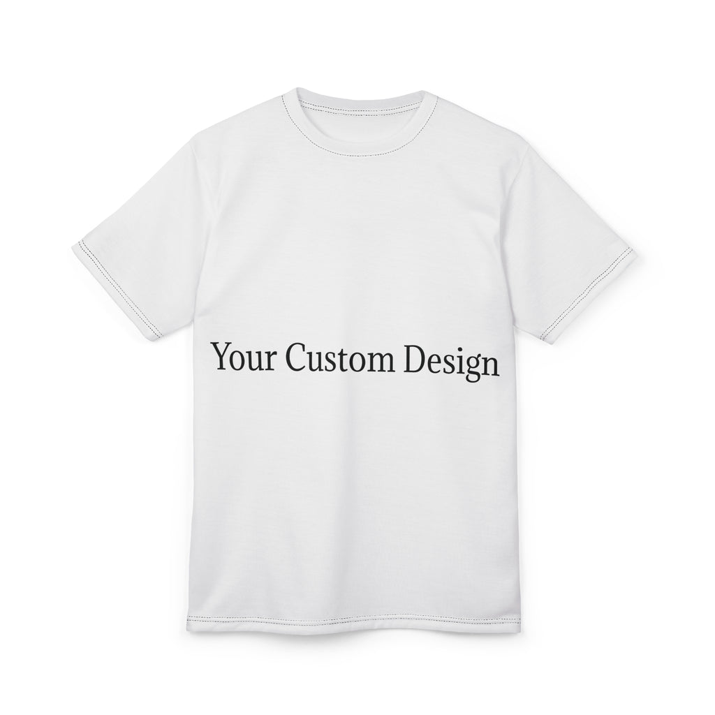 Custom All-Over Print Tee — Personalized Cut & Sew Design