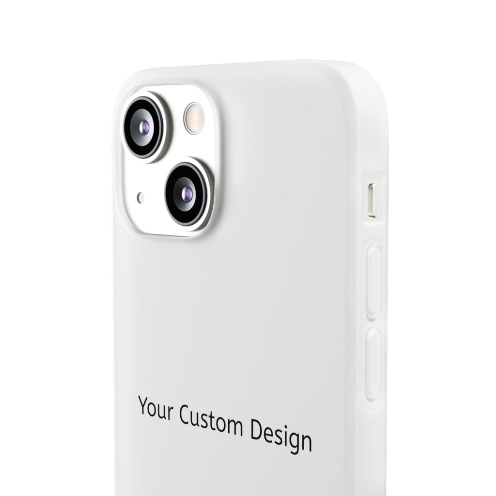 Custom Flexi Phone Case – Slim Clear Protective Phone Cover (Your Custom Design)