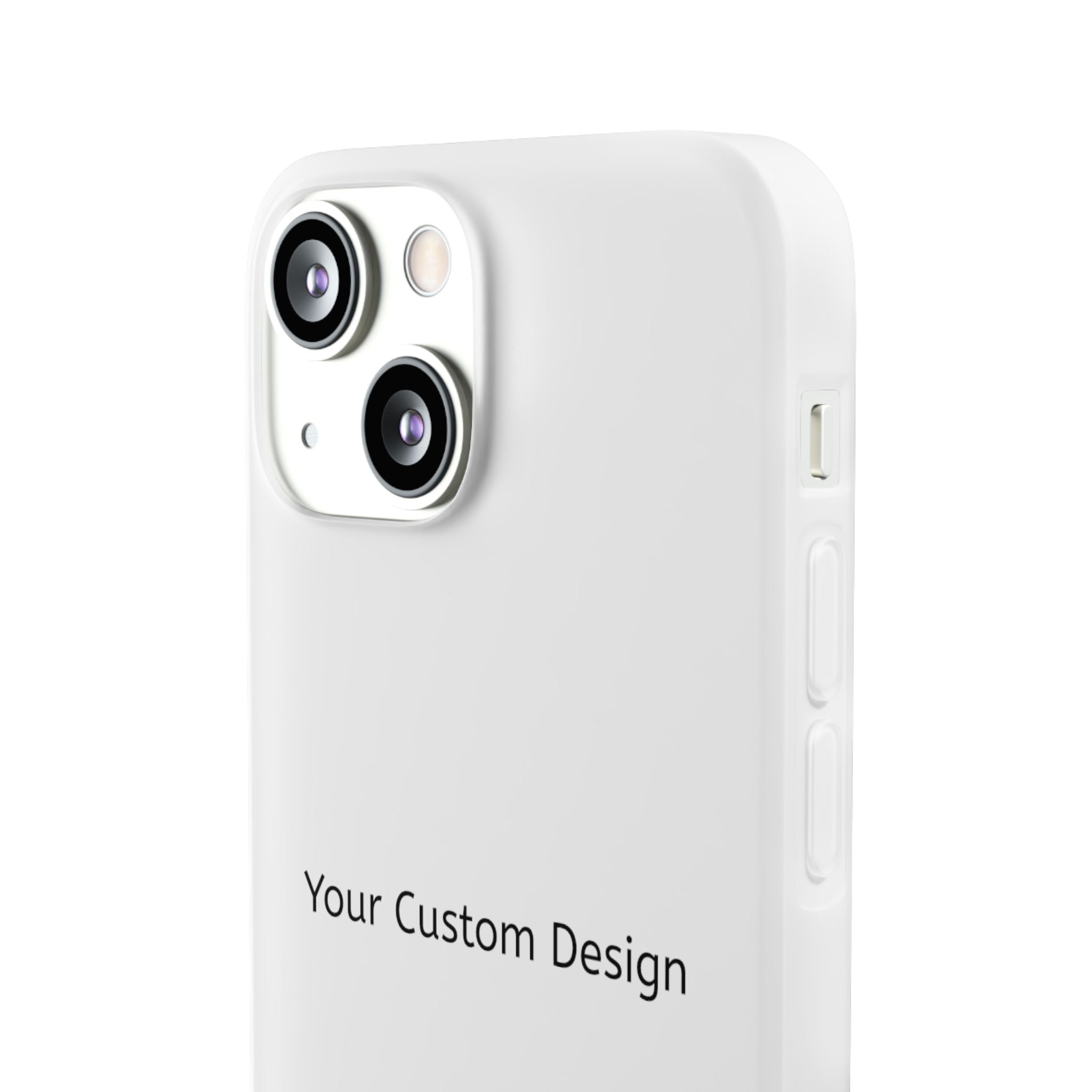Custom Flexi Phone Case – Slim Clear Protective Phone Cover (Your Custom Design)