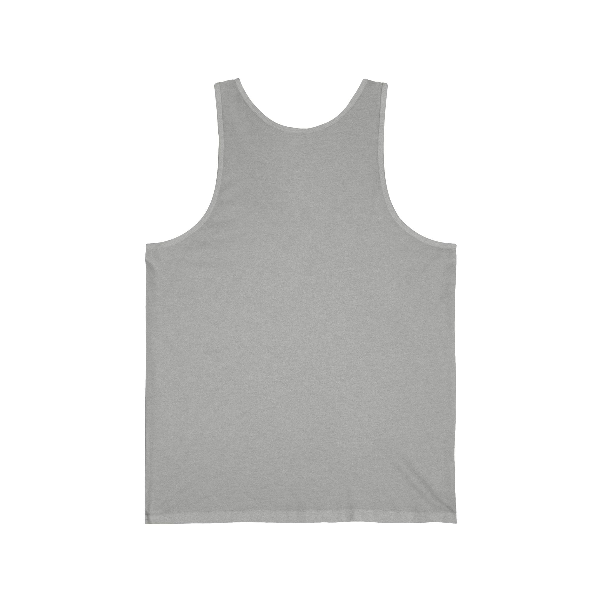 Classic White Jersey Tank Top — Lightweight Custom Design Tank