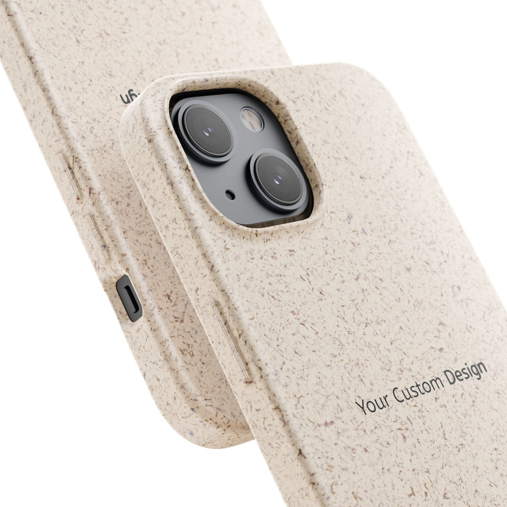 Biodegradable Phone Case – Eco-Friendly Custom Design Bioplastic iPhone Cover
