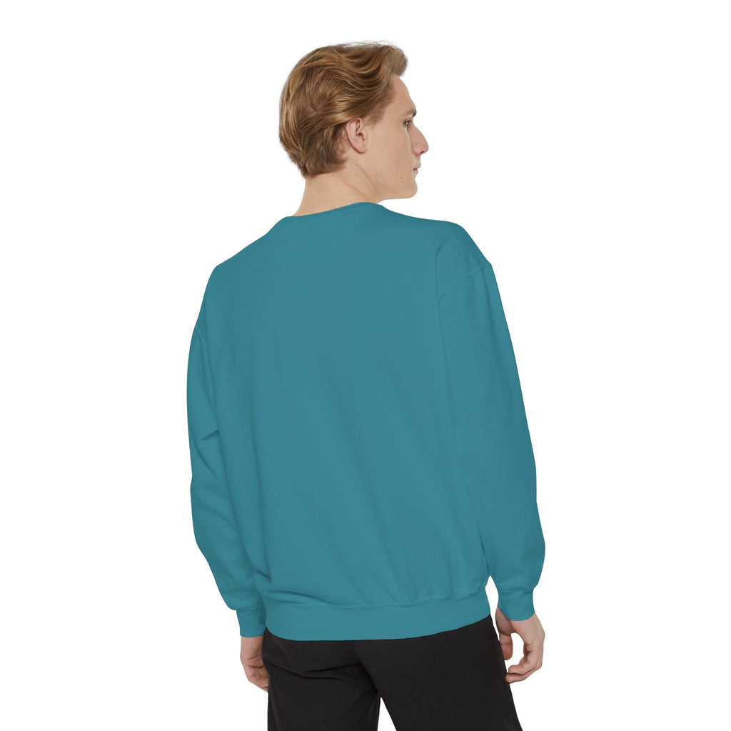 Garment-Dyed Sweatshirt — Customizable Classic Crewneck