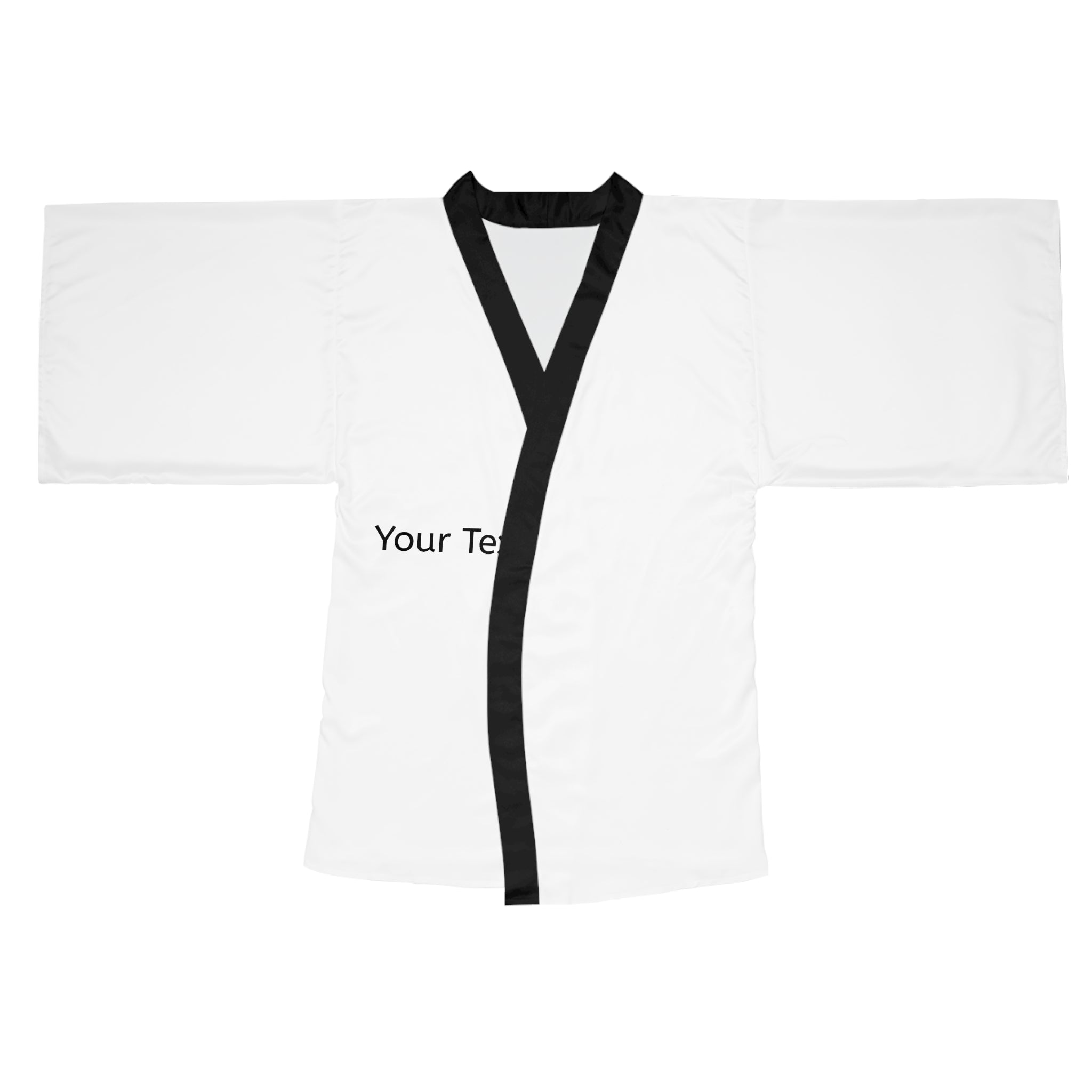 Customizable Long Sleeve Kimono Robe — Personalized AOP Lounge Robe