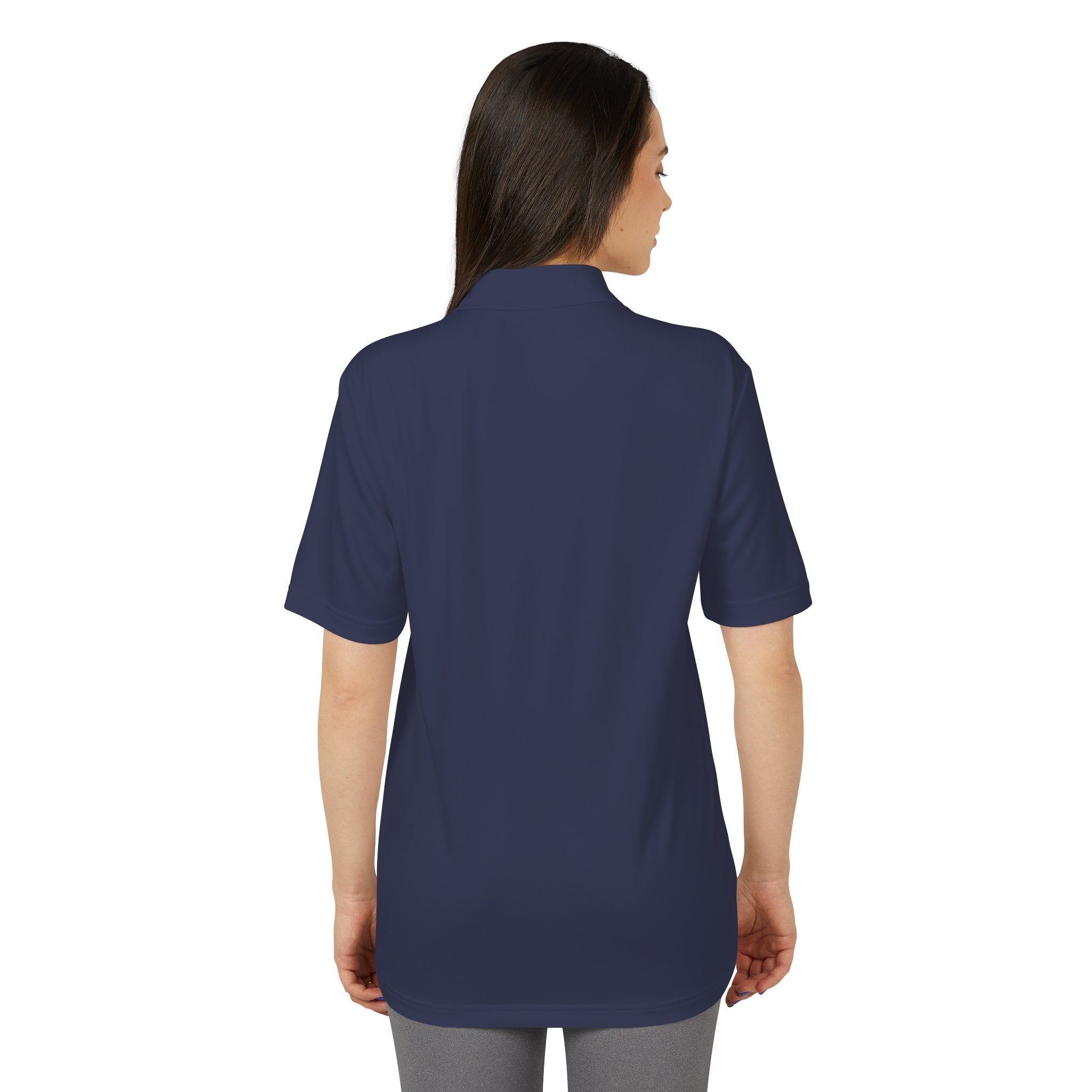 Performance Polo Shirt — Lightweight White Adidas-Inspired Golf & Activewear