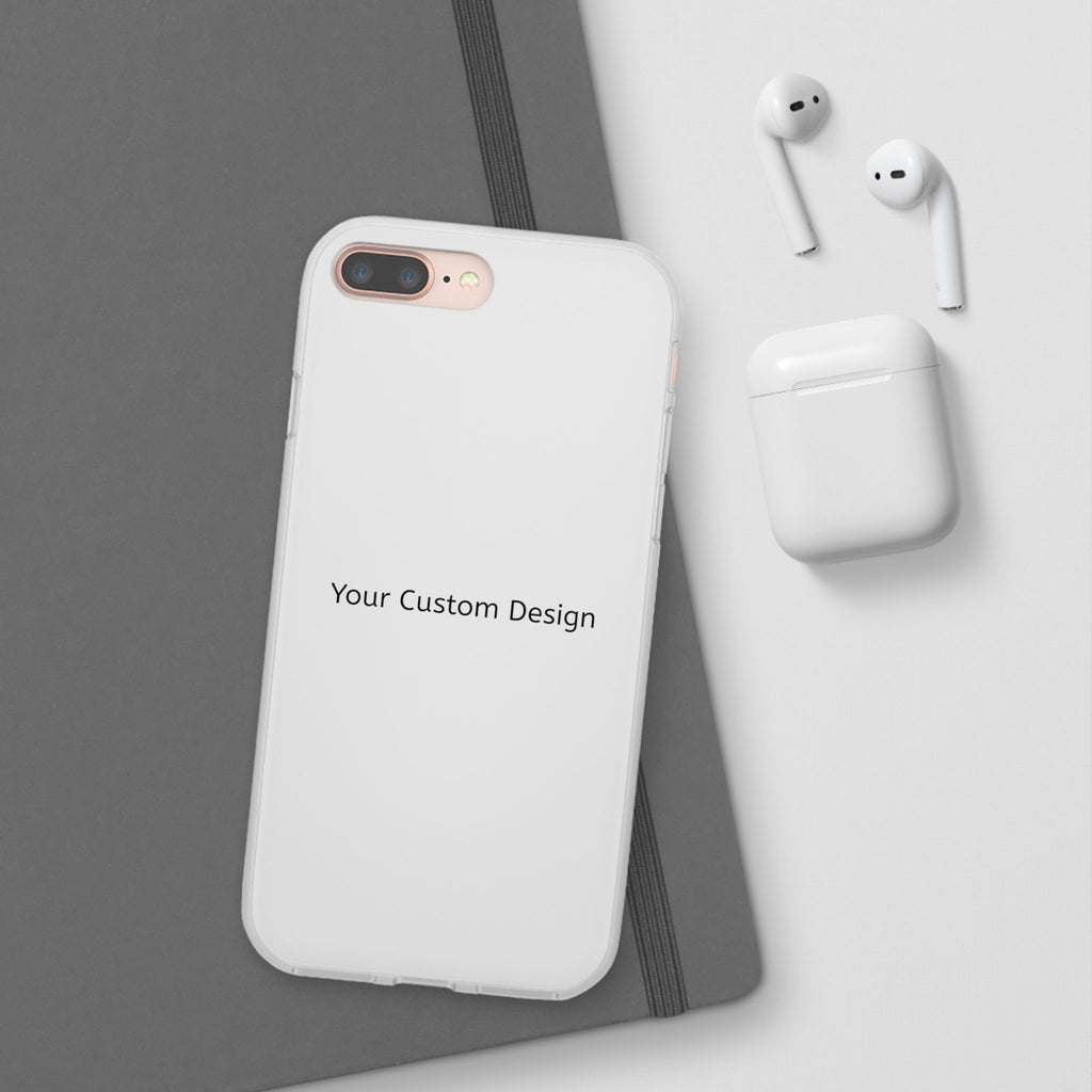 Custom Flexi Phone Case – Slim Clear Protective Phone Cover (Your Custom Design)