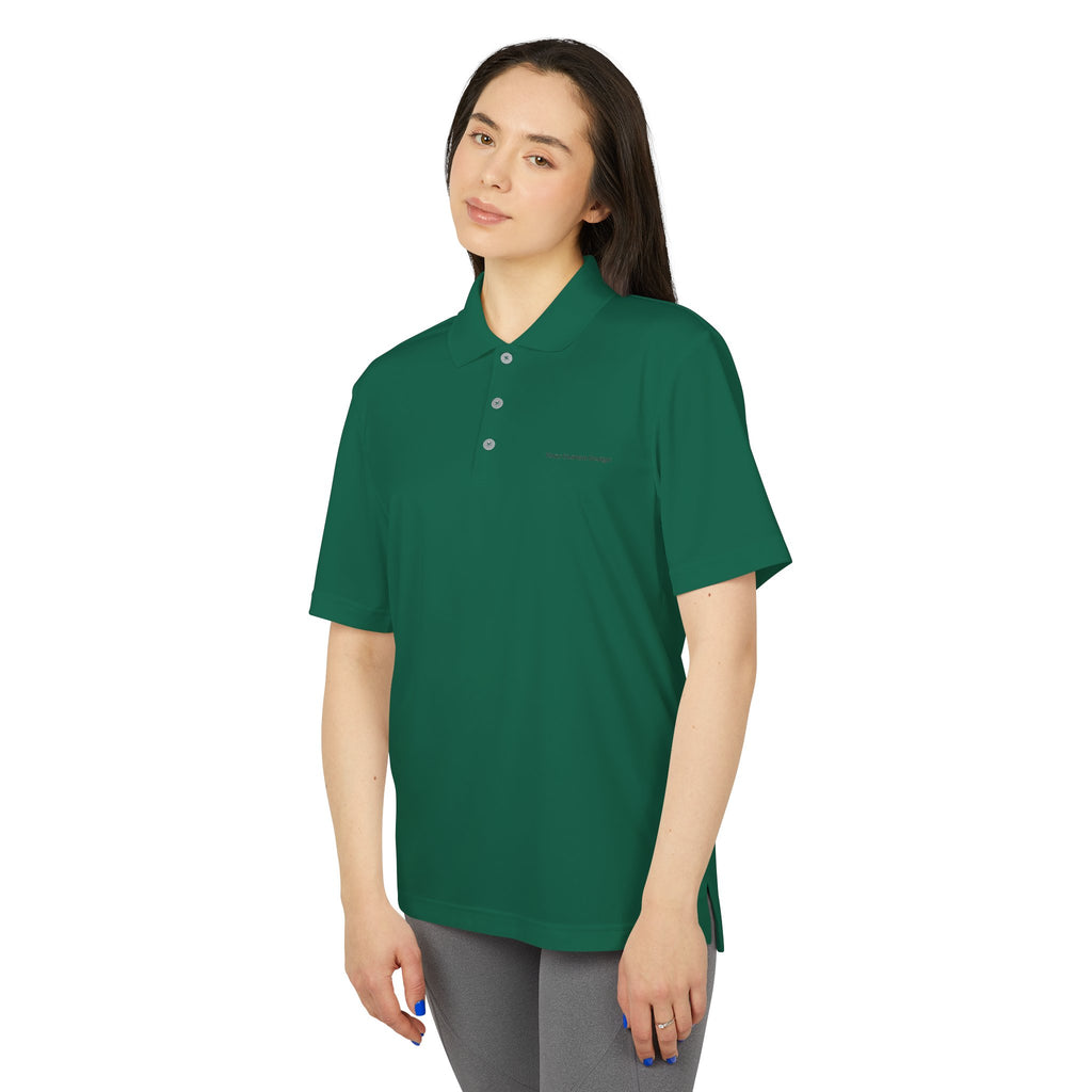 Performance Polo Shirt — Lightweight White Adidas-Inspired Golf & Activewear