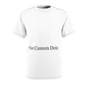 Custom Text Tee — Personalized Front Print T-Shirt