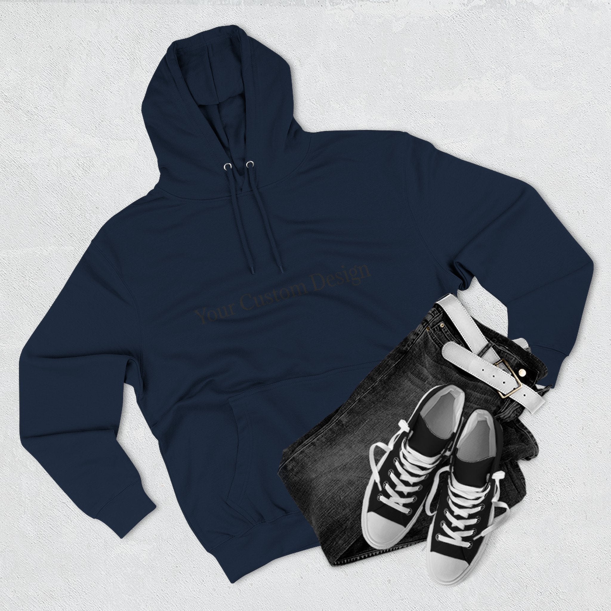 Classic Fleece Hoodie - Custom Design Ready