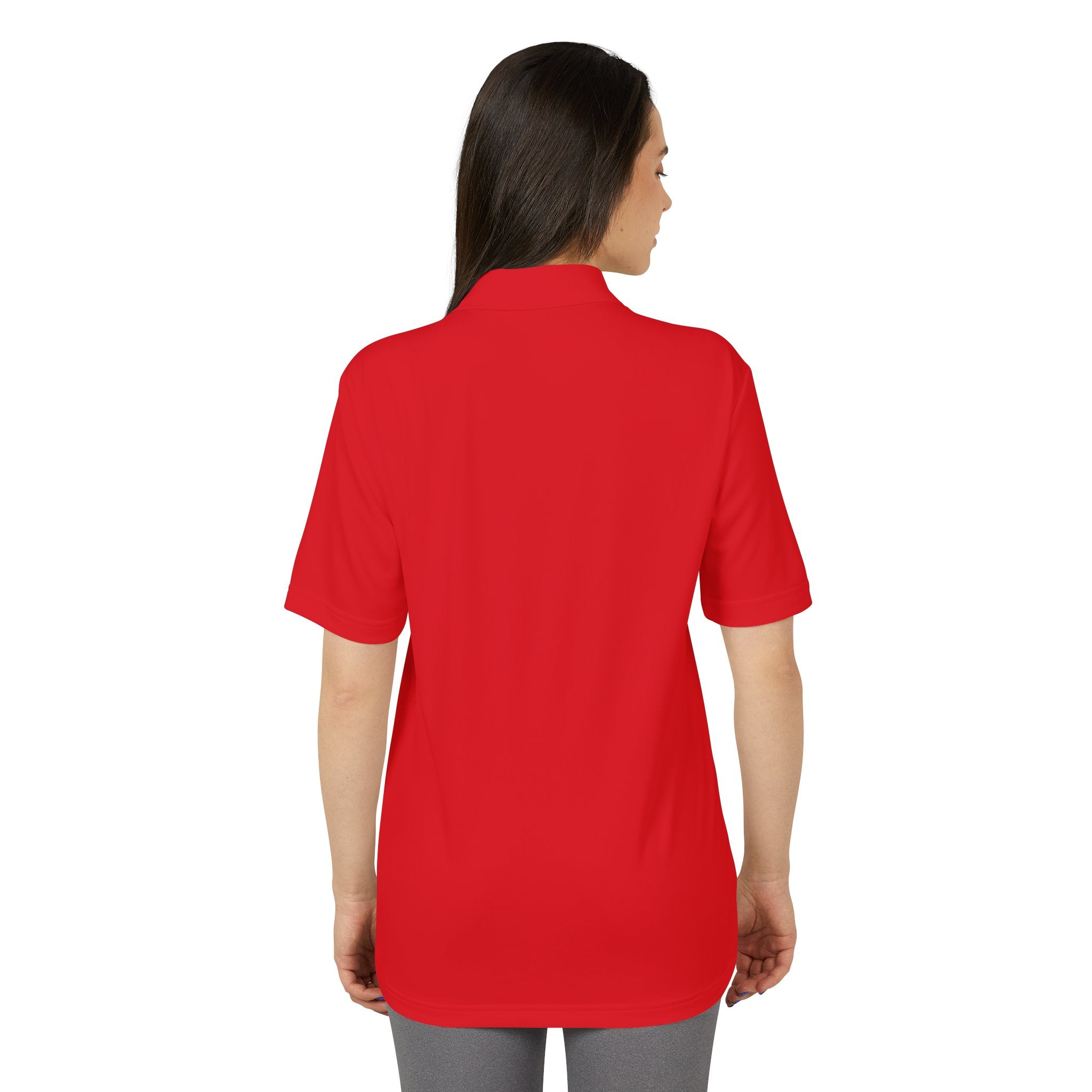 Performance Polo Shirt — Lightweight White Adidas-Inspired Golf & Activewear