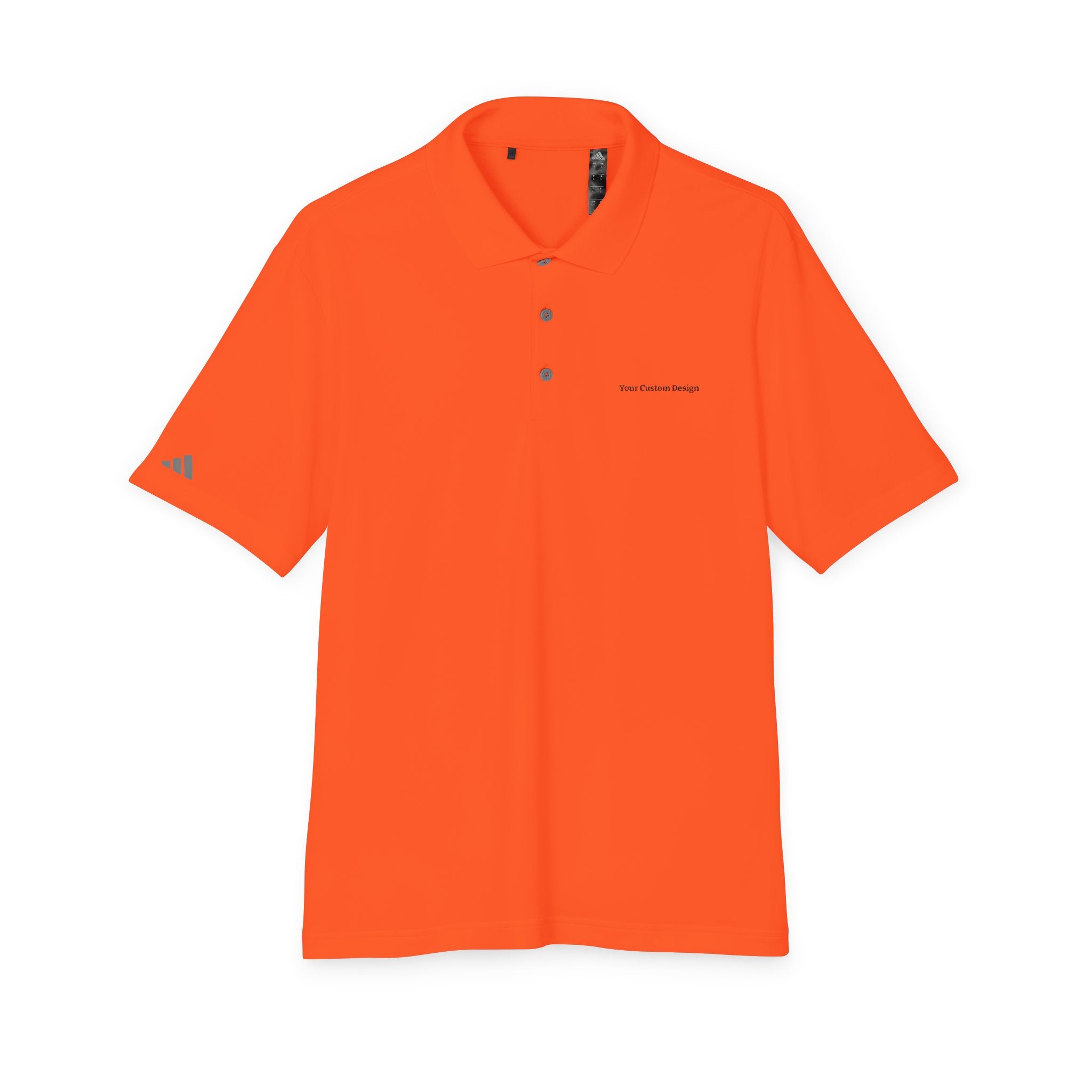 Performance Polo Shirt — Lightweight White Adidas-Inspired Golf & Activewear
