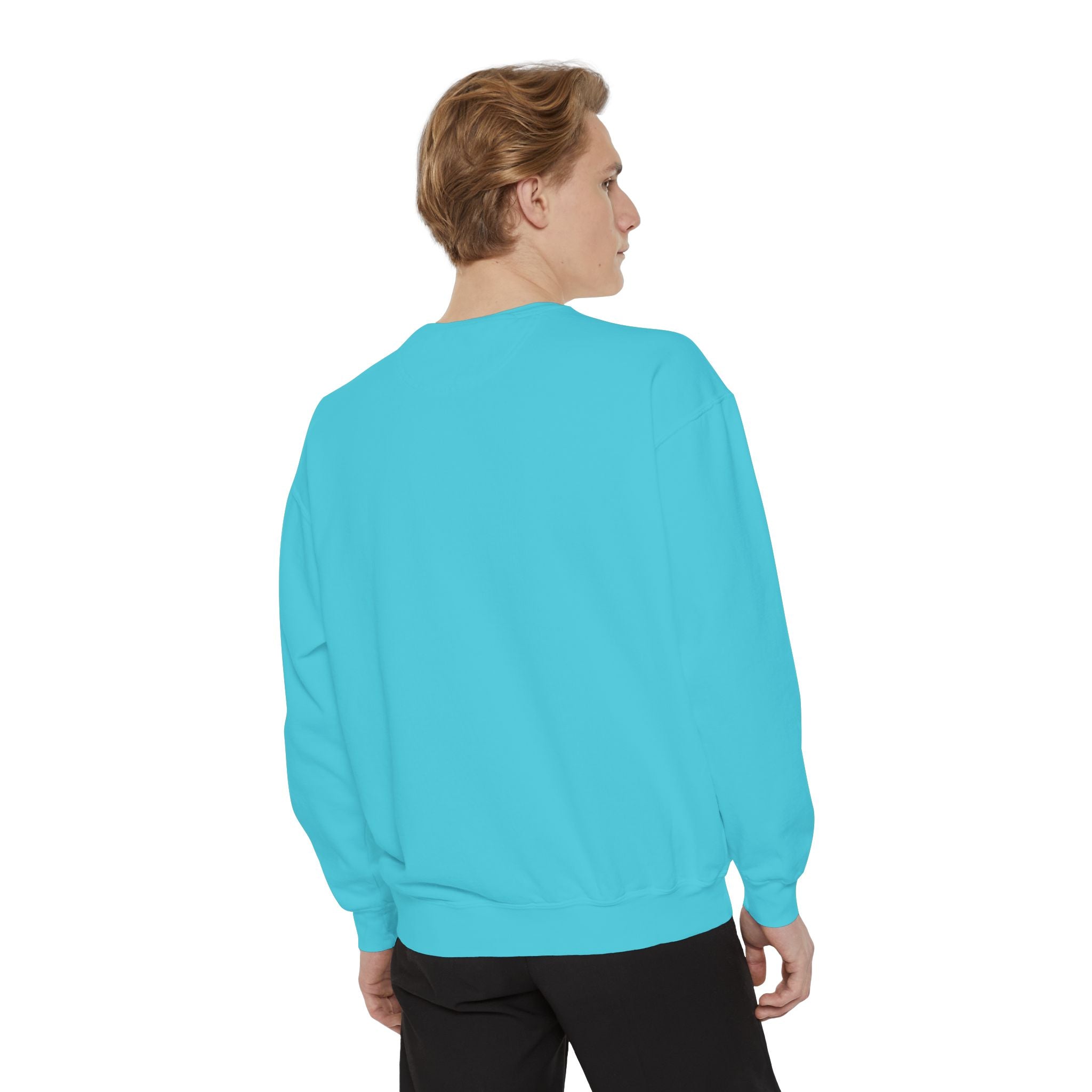 Garment-Dyed Sweatshirt — Customizable Classic Crewneck